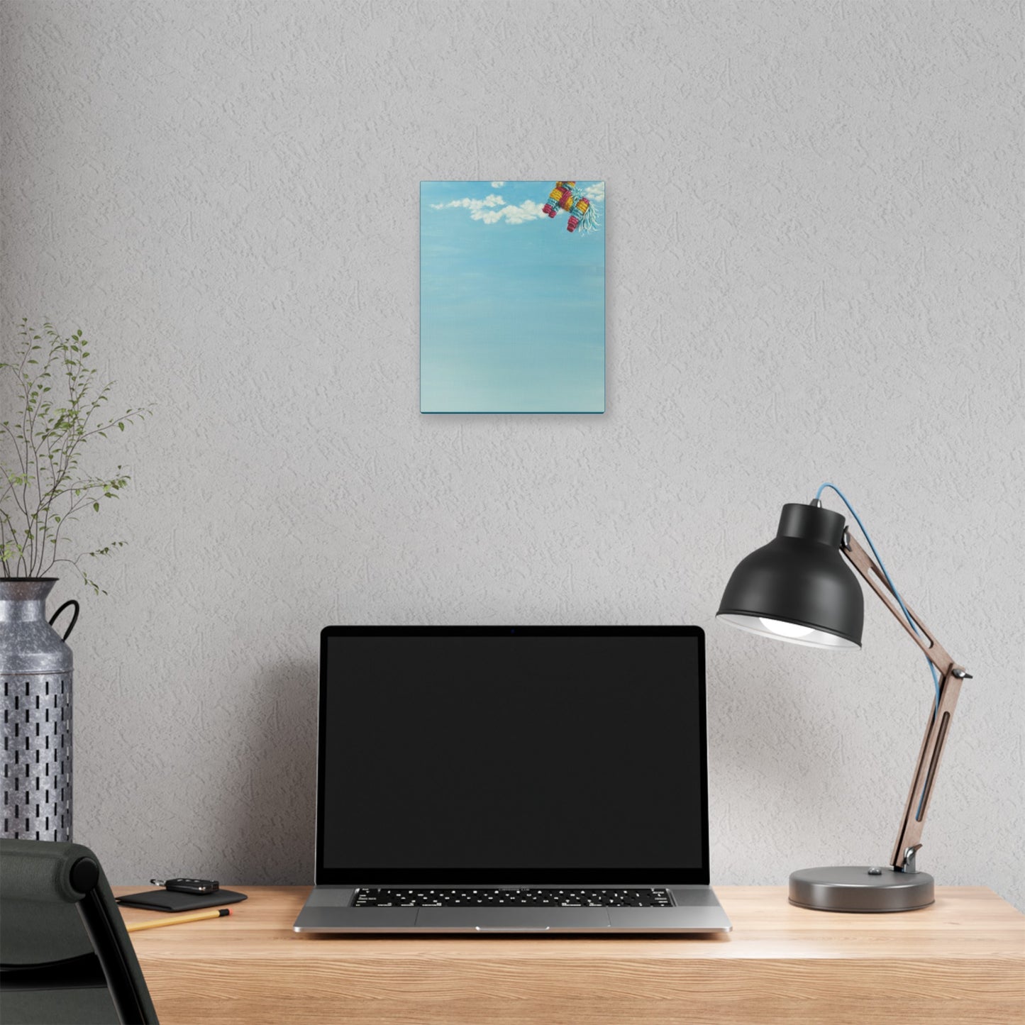 Weightlessness Print on Stretched Canvas