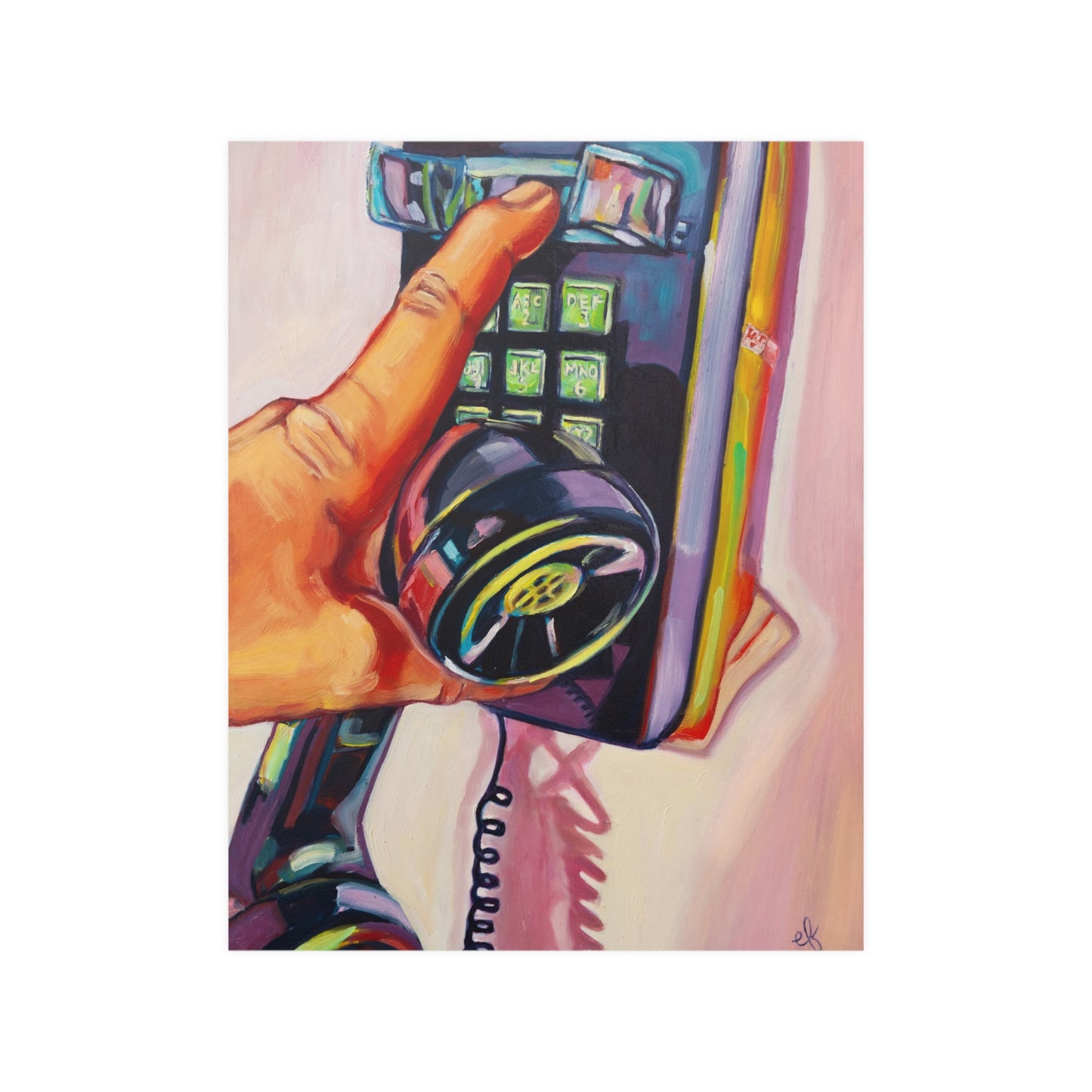 Connect, Satin Poster, 11" x 14"