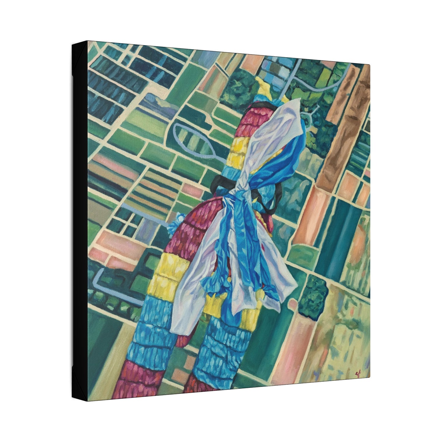Lushly Print on Stretched Canvas