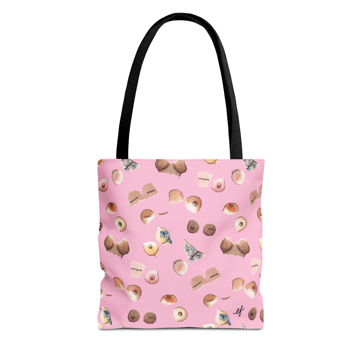 Survivor Tote Bag (All Over Print)Pink