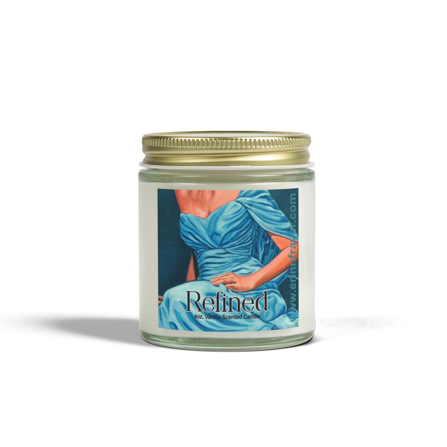 Refined, Scented Candle (4oz) Vanilla Scent