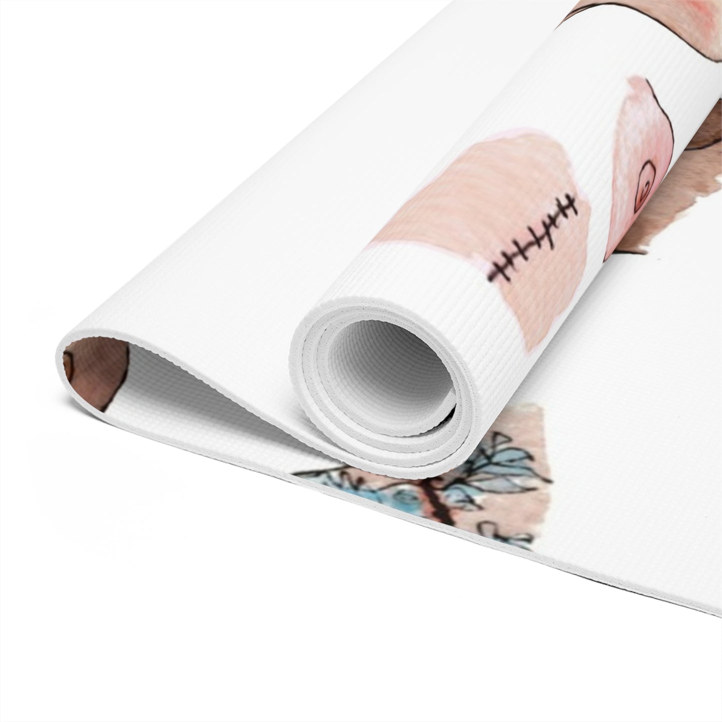 Survivor Print Foam Yoga Mat