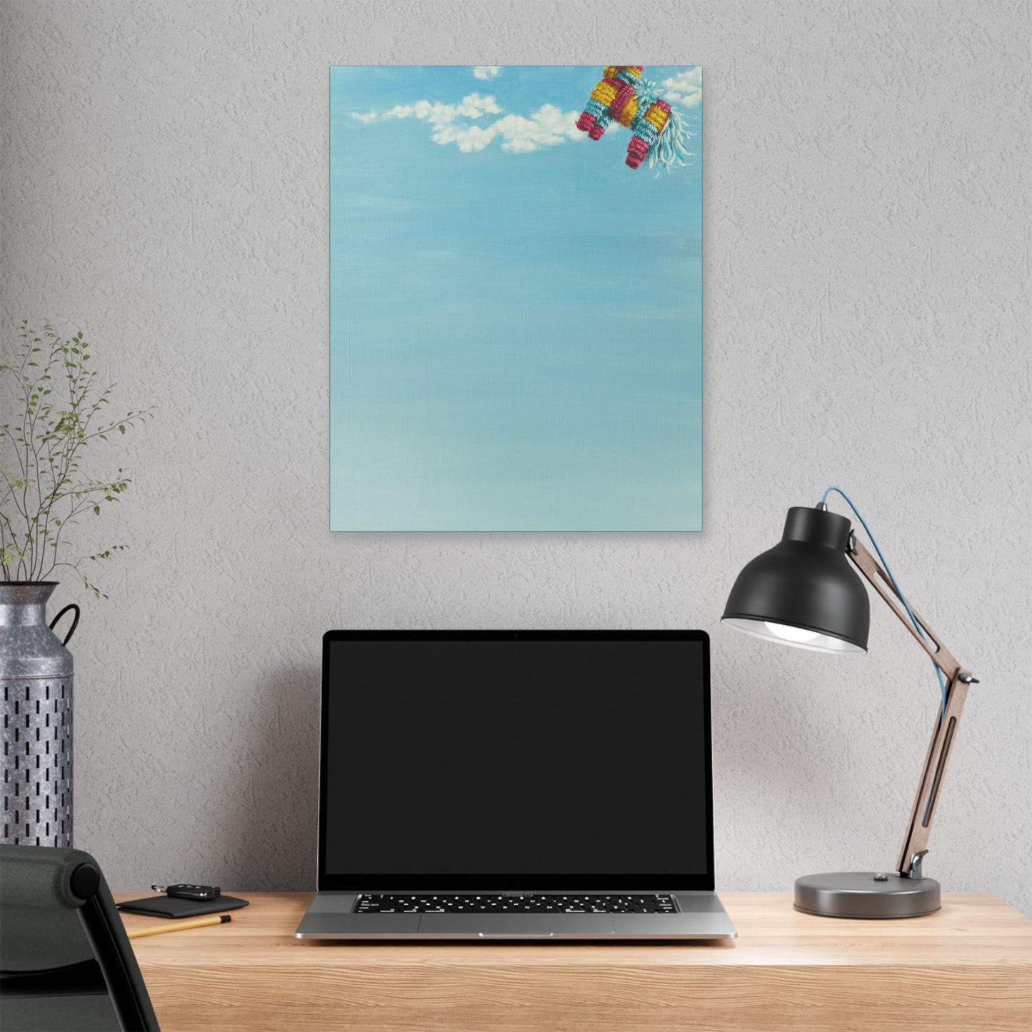 Weightlessness Print on Stretched Canvas