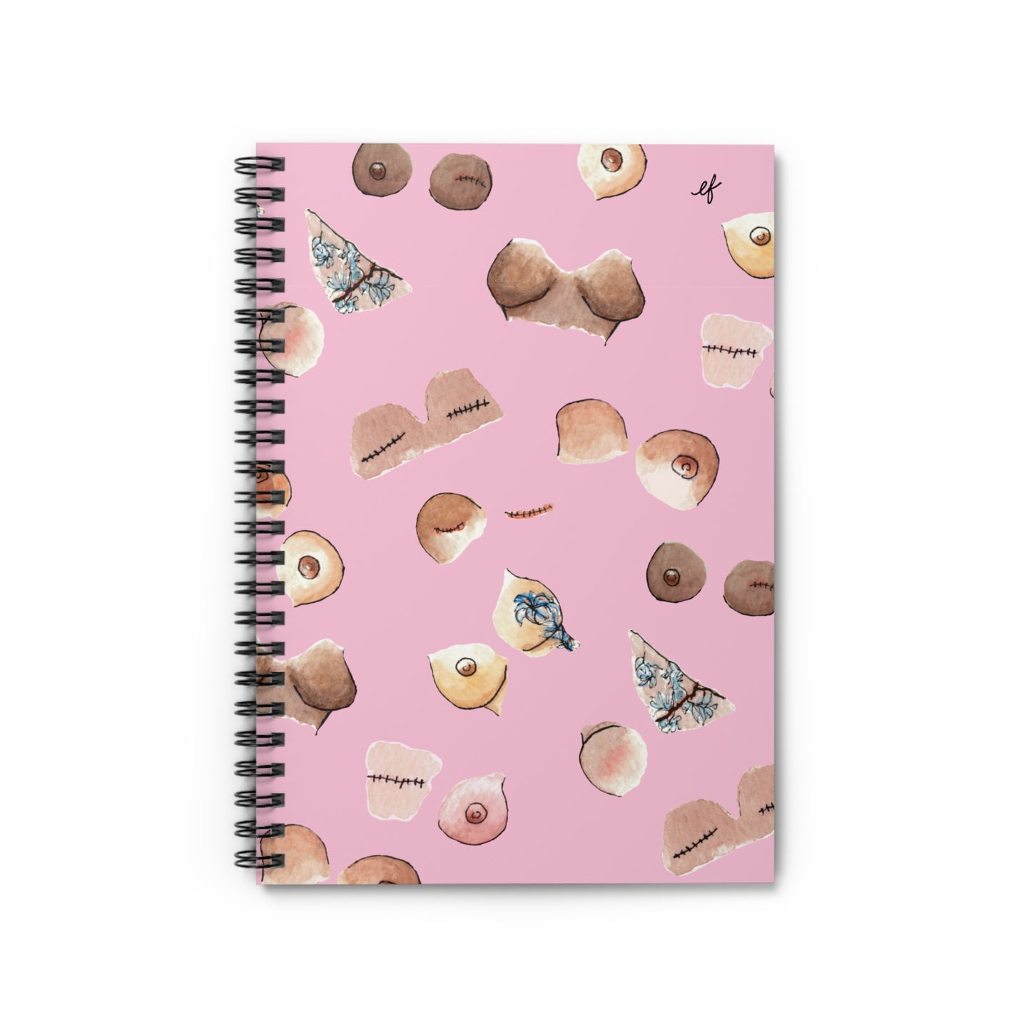 Survivor Print Spiral Notebook - Ruled Line