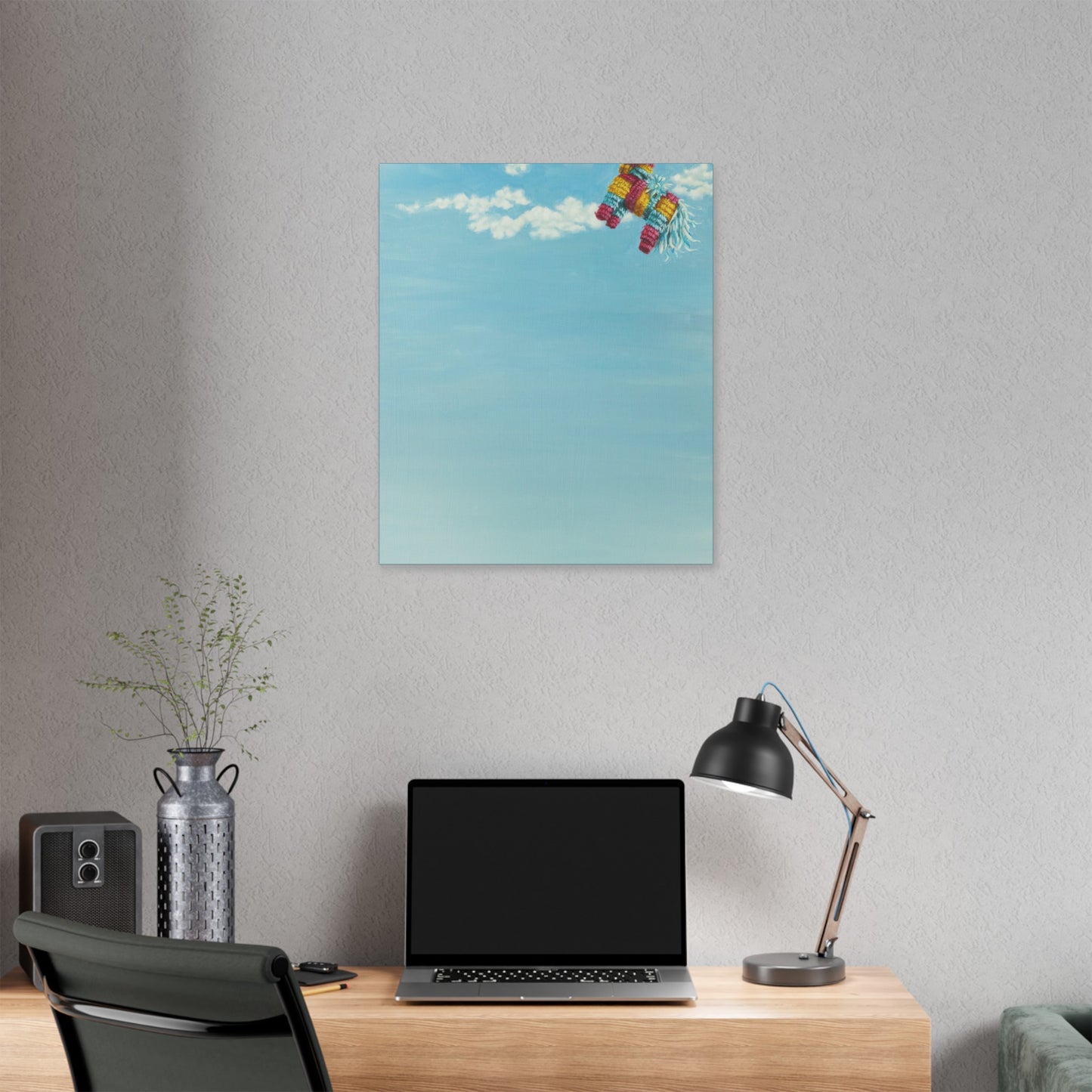 Weightlessness Print on Stretched Canvas