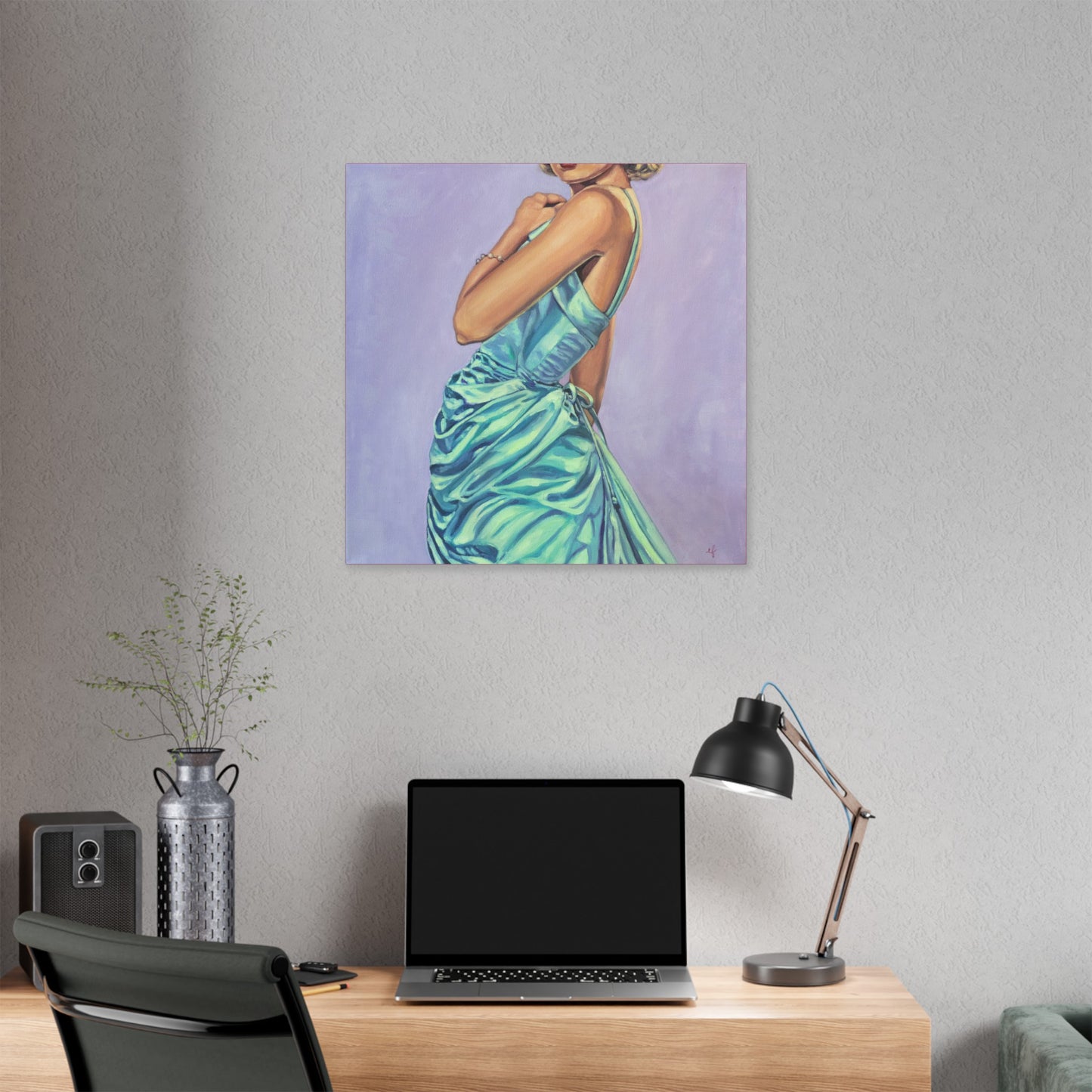 Allure Print on Stretched Canvas