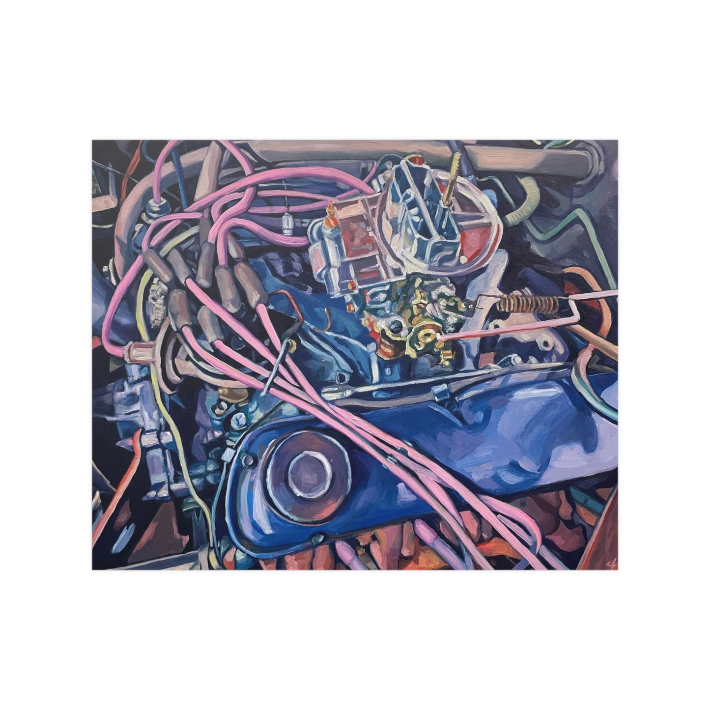Hypertrophy 2, Satin Poster, 11" x 9"