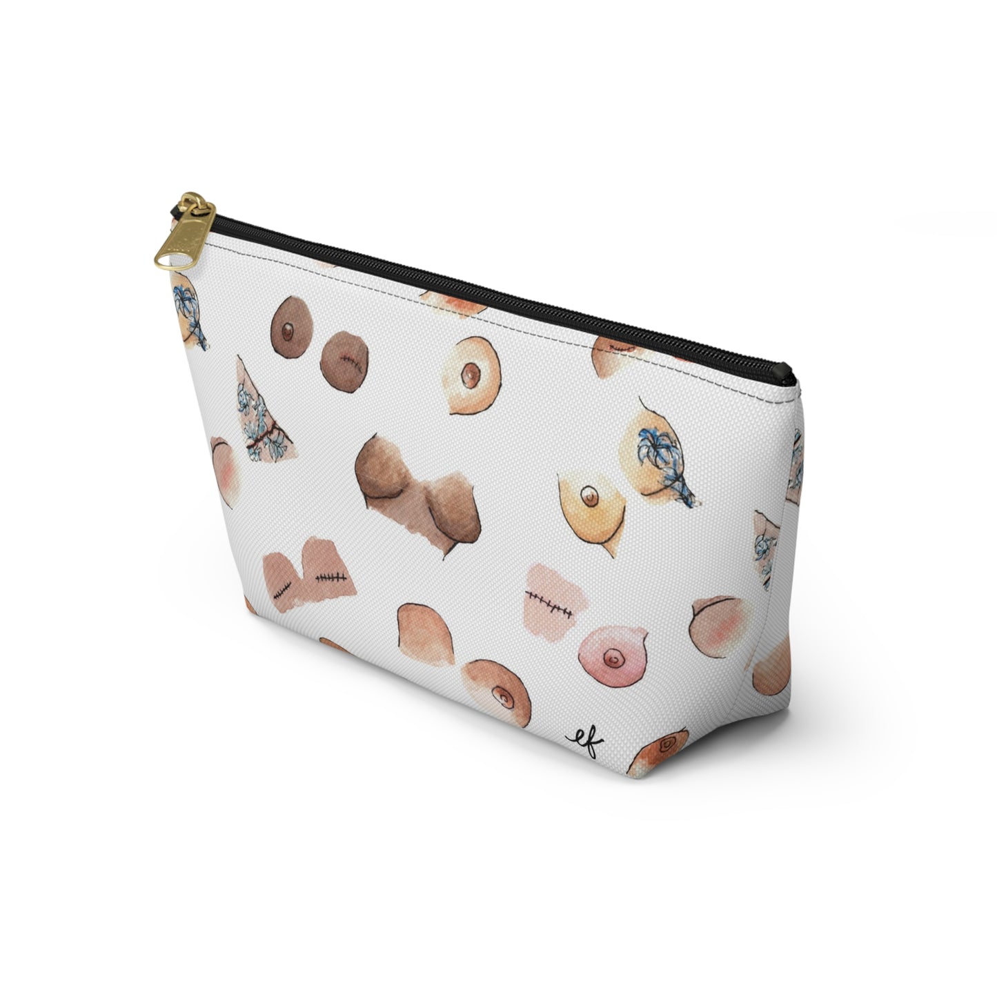 Survivor Print Small Accessory Pouch with T-bottom