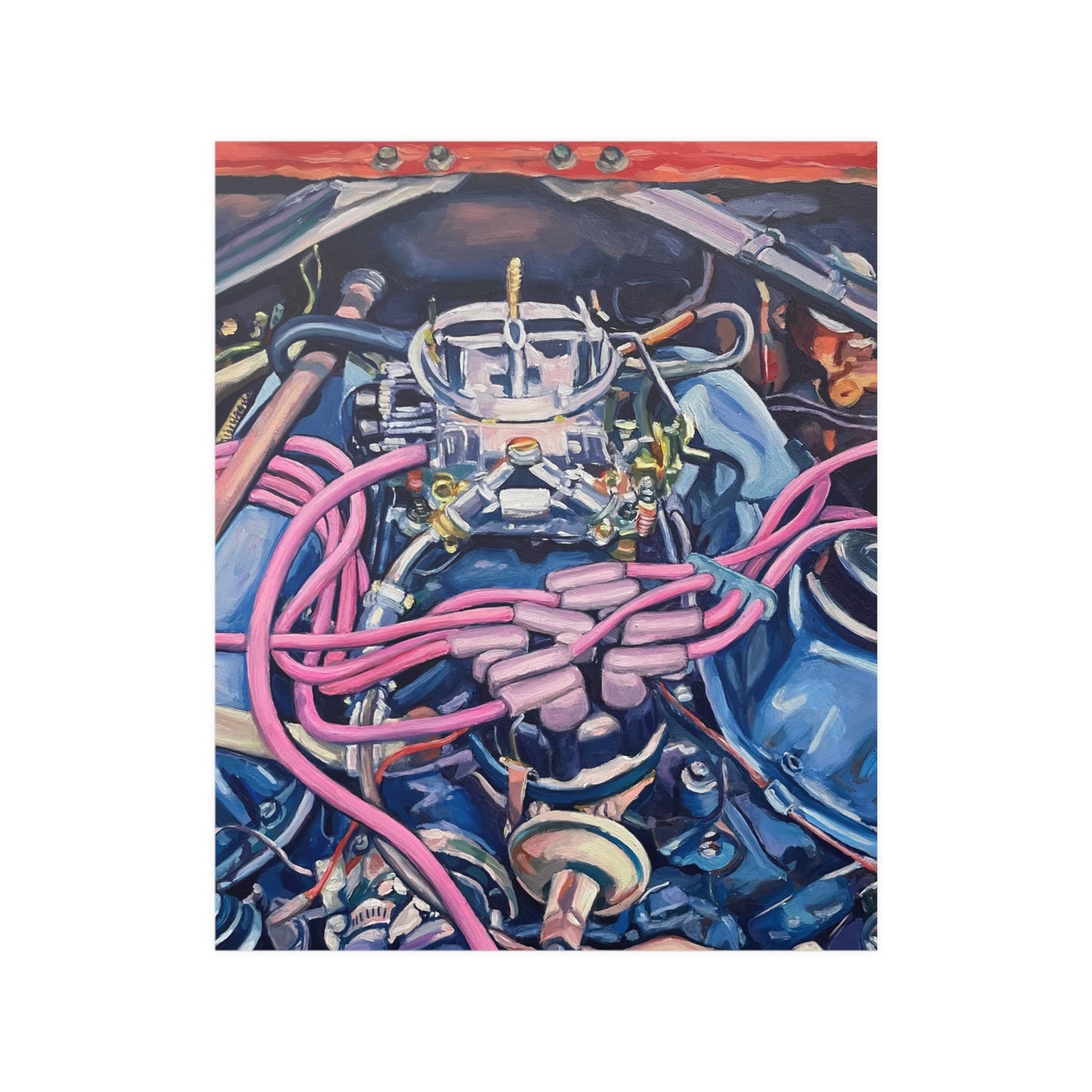 Hypertrophy 3, Satin Poster 9" x 11"