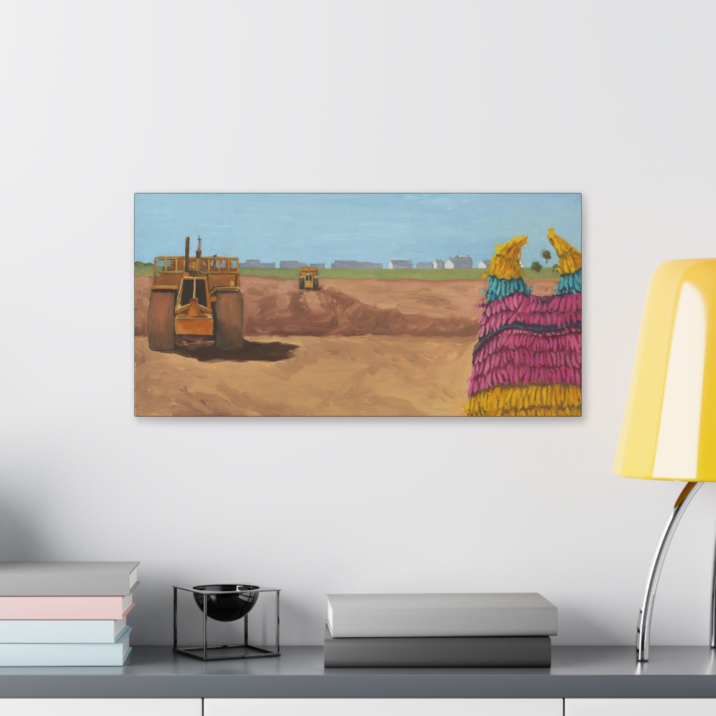 Harvest Time Print on Stretched Canvas