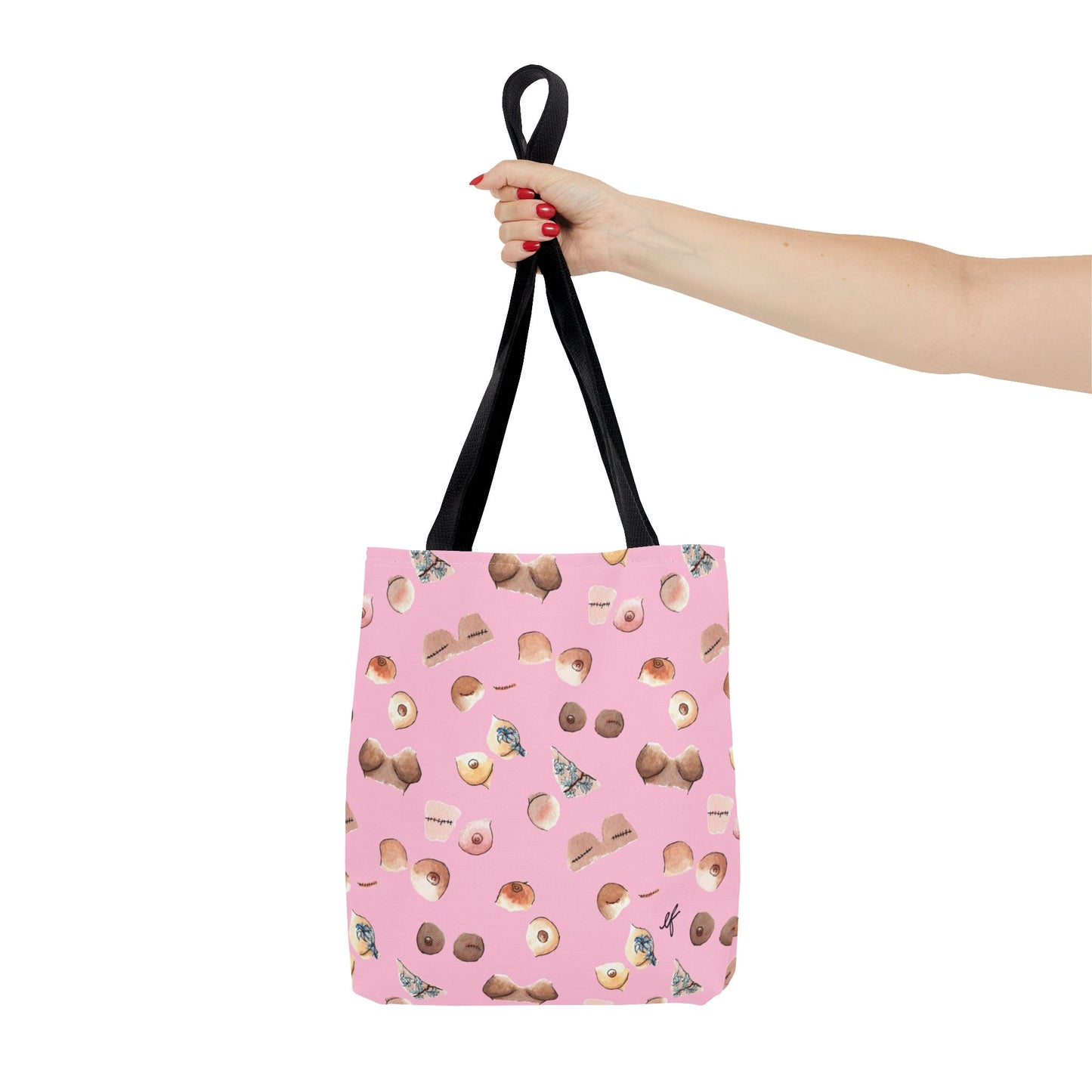 Survivor Tote Bag (All Over Print)Pink