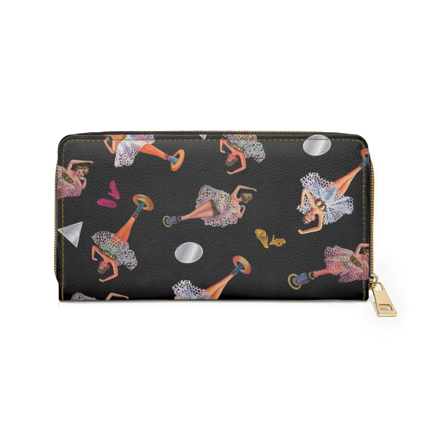 Ballerina Jewelry Box Zipper Wallet