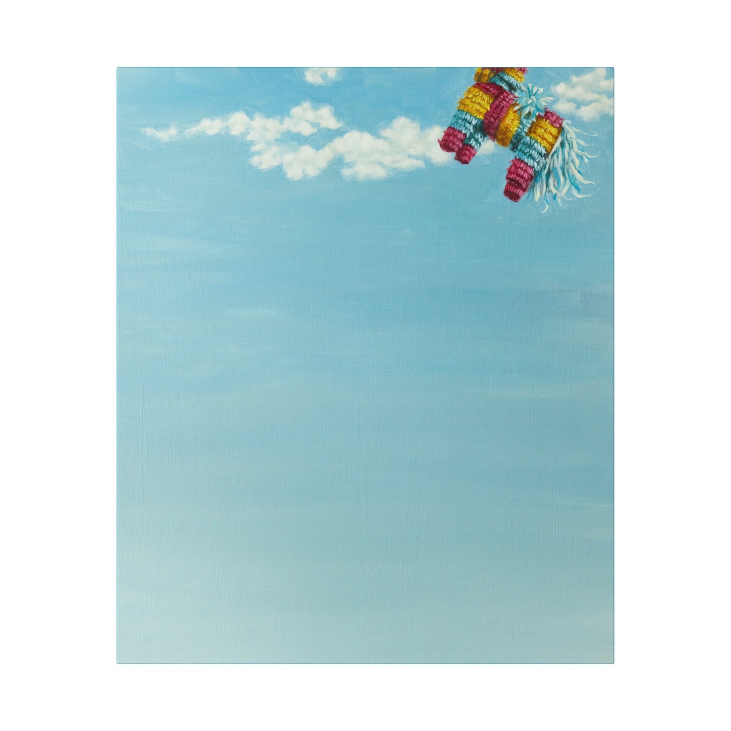 Weightlessness Print on Stretched Canvas