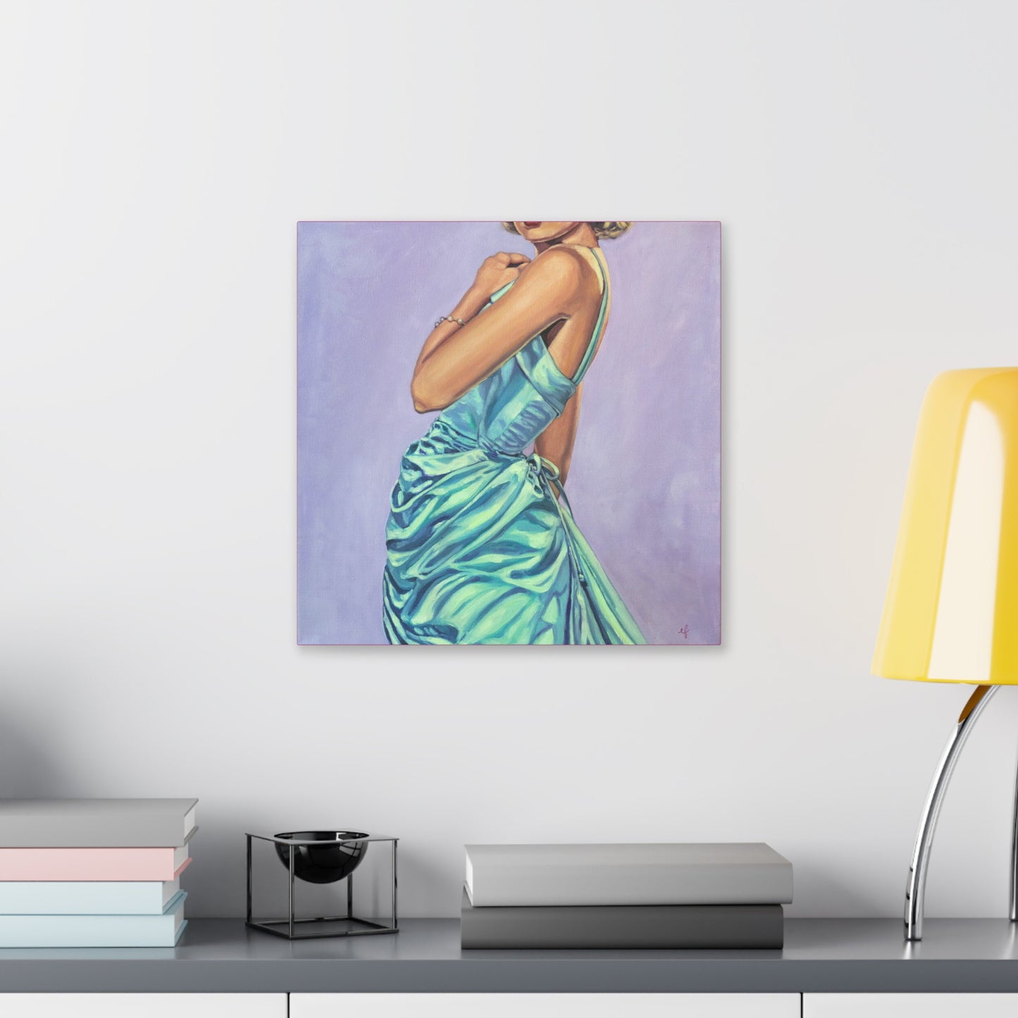 Allure Print on Stretched Canvas