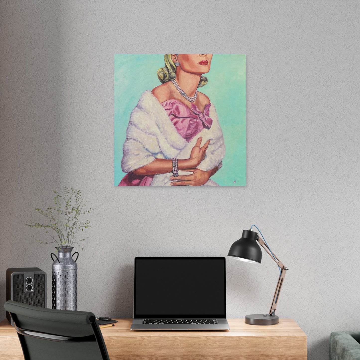 Gracefully Print on Stretched Canvas