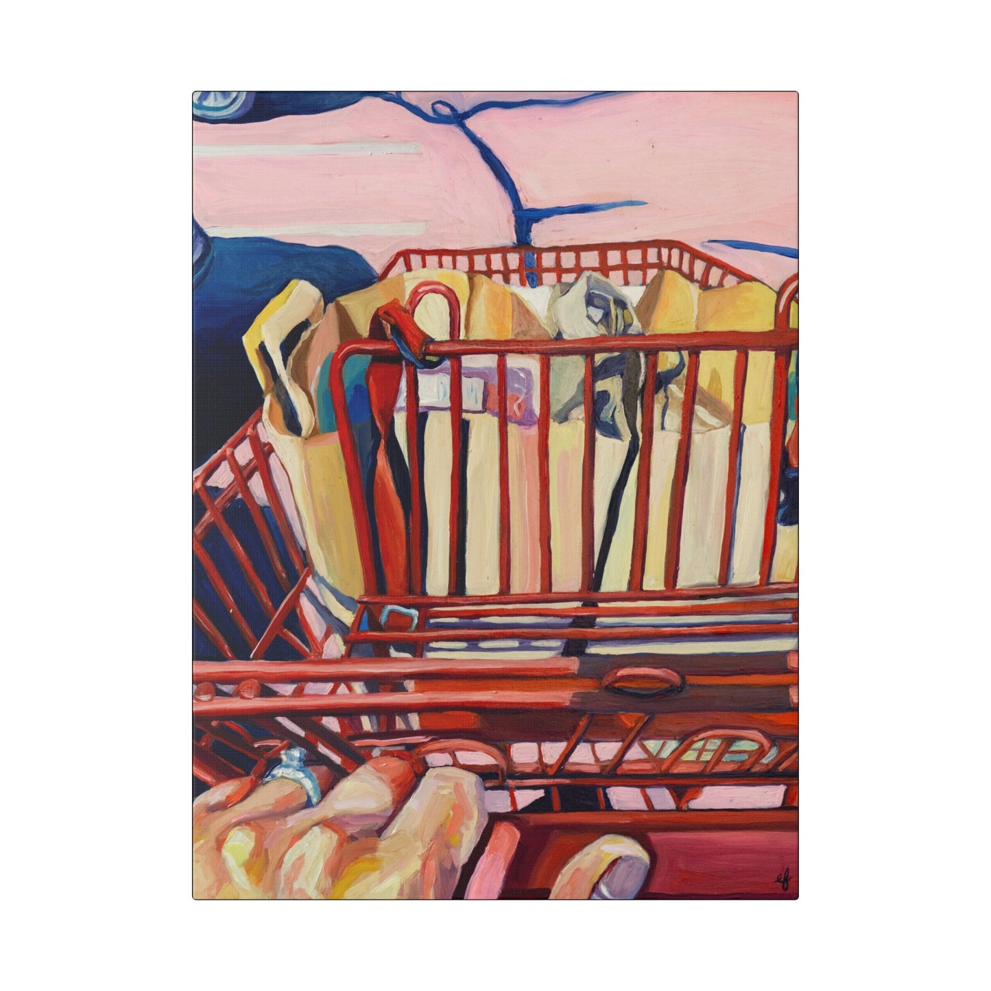 Choices Print on Stretched Canvas