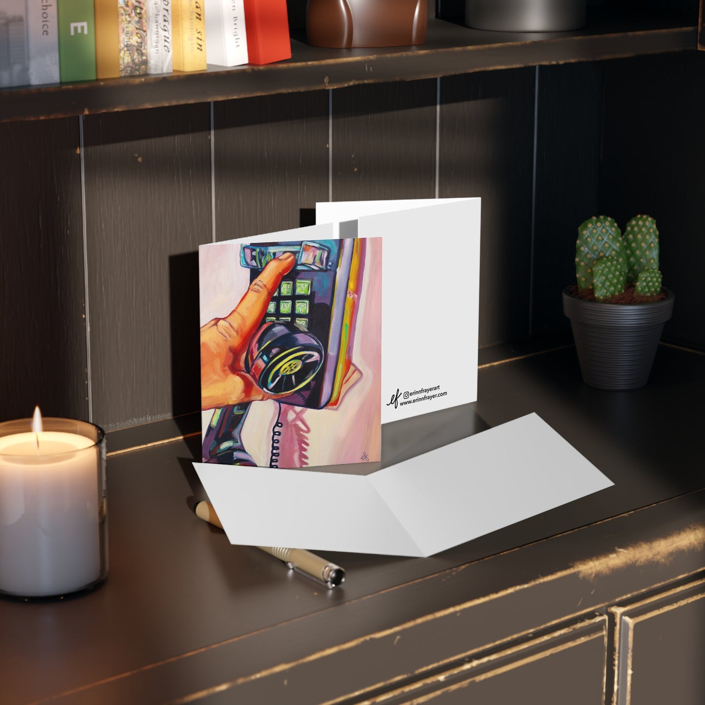 Connect, Greeting cards, 4.25" x 5.5" (8 cards)
