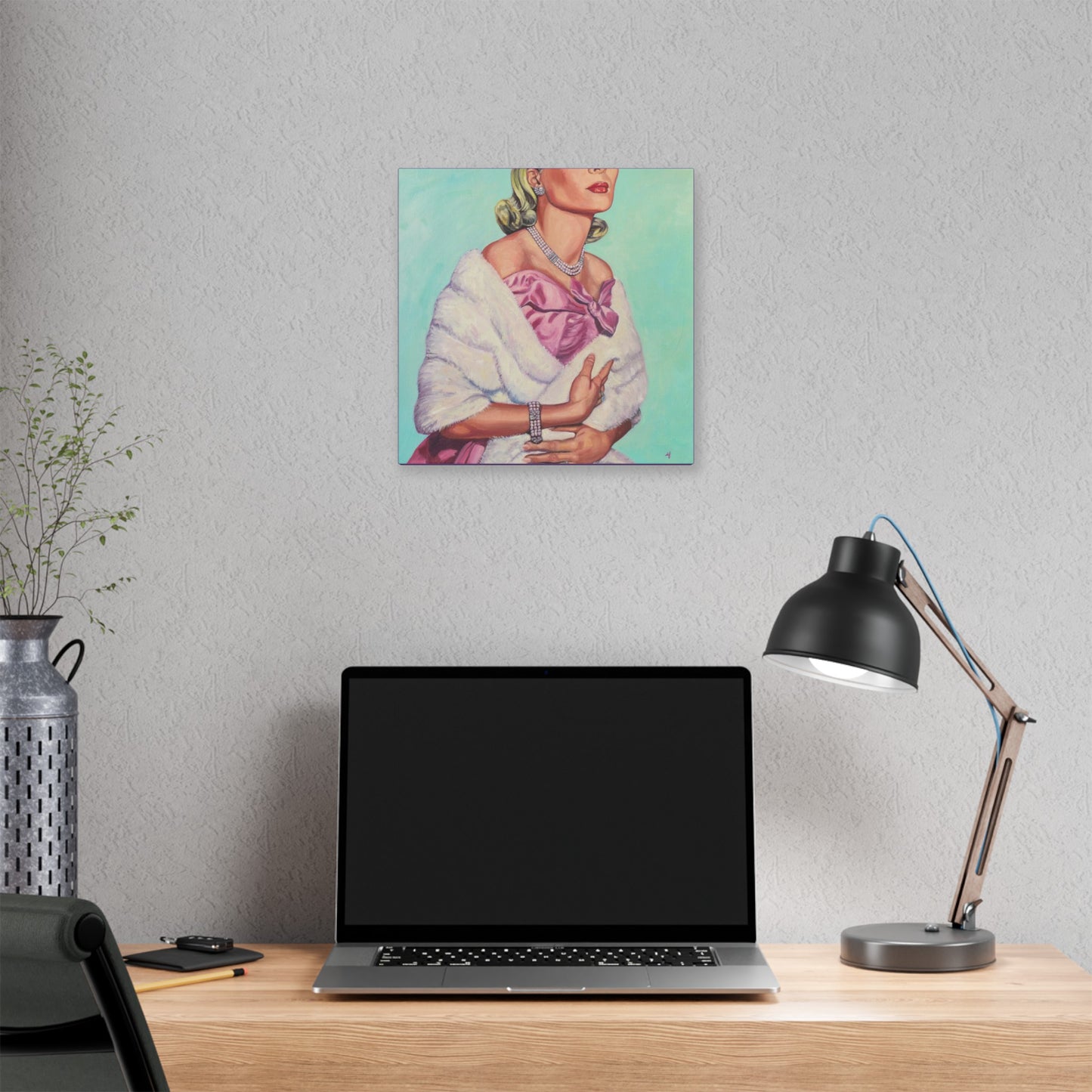 Gracefully Print on Stretched Canvas