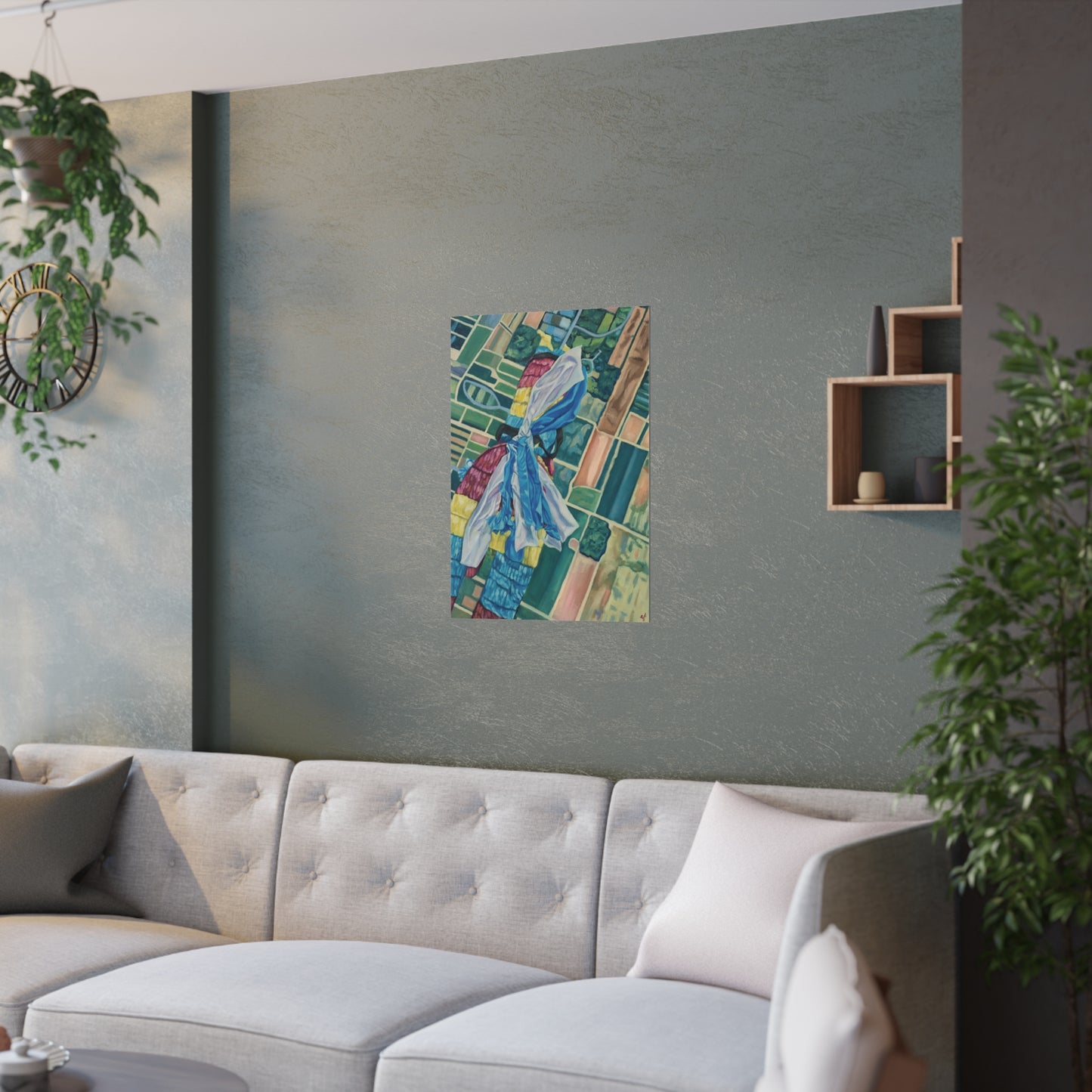 Lushly, Satin Poster 18" x 24"
