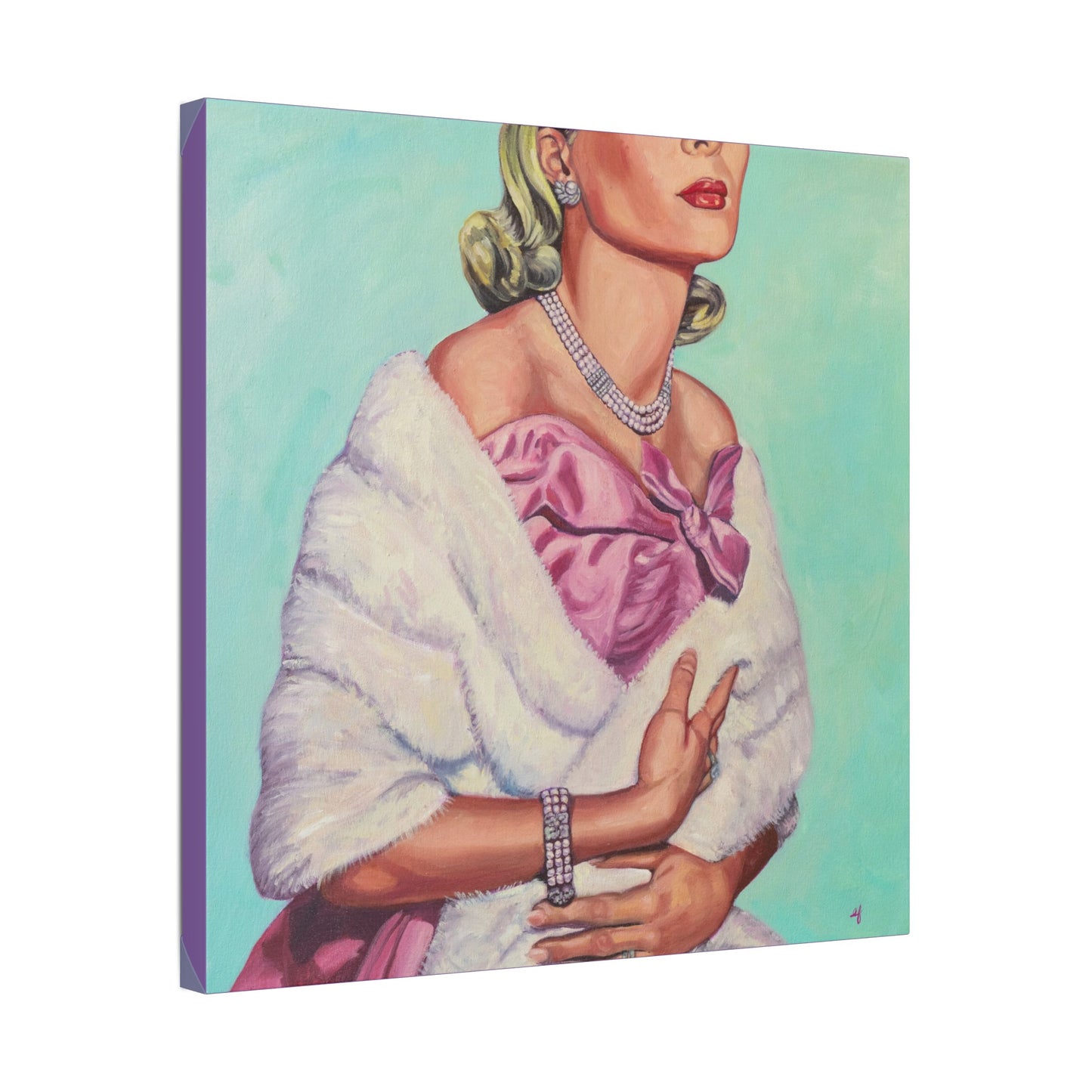 Gracefully Print on Stretched Canvas