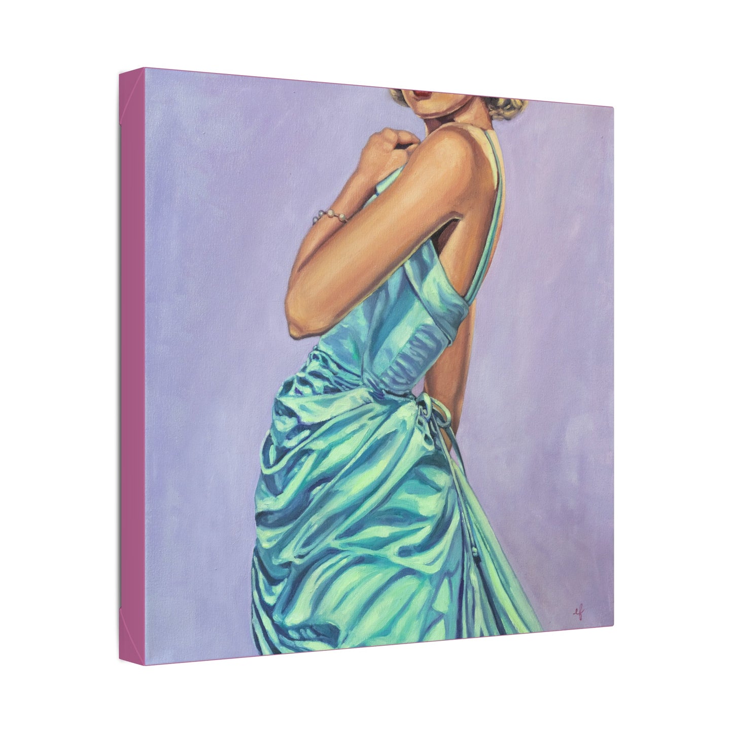 Allure Print on Stretched Canvas