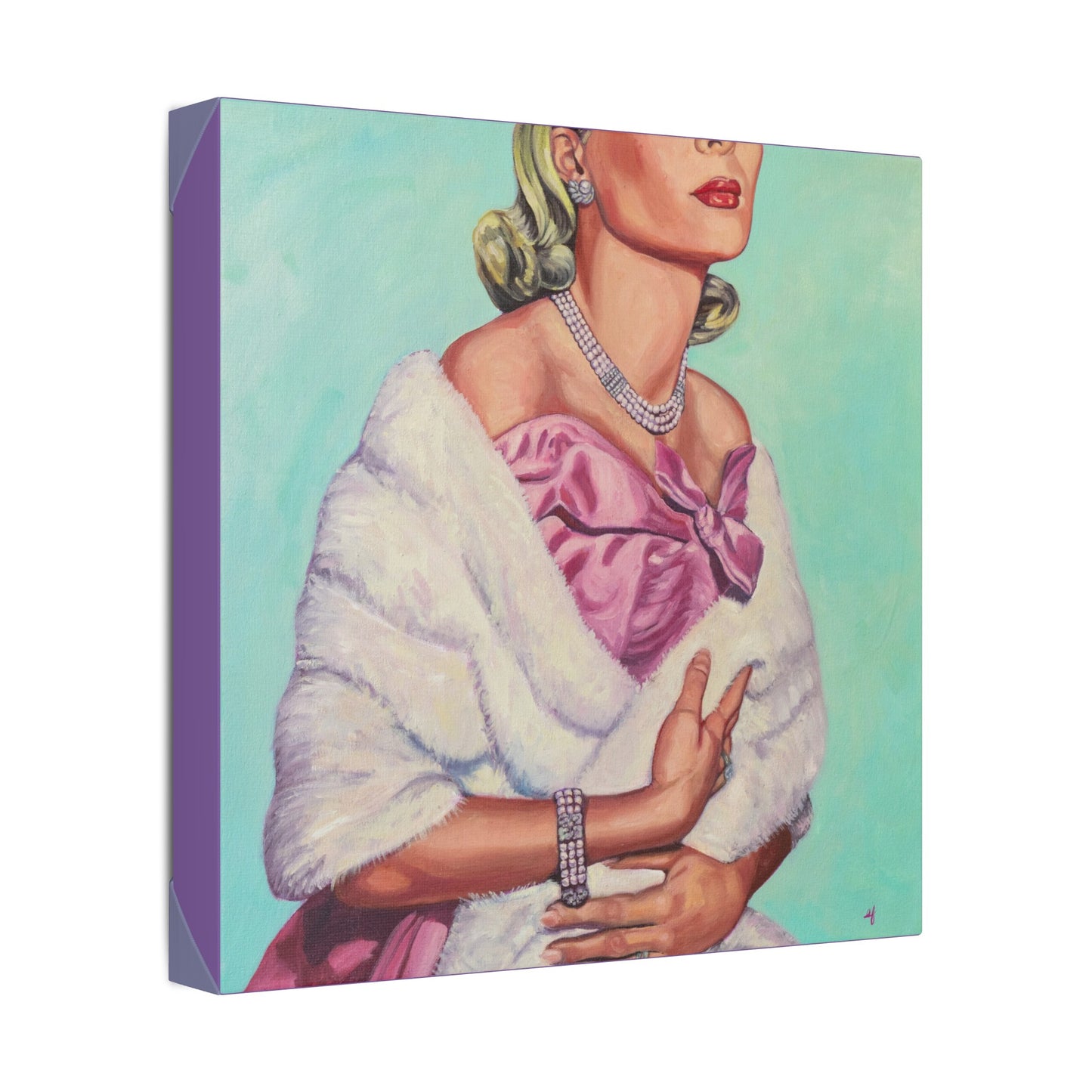 Gracefully Print on Stretched Canvas