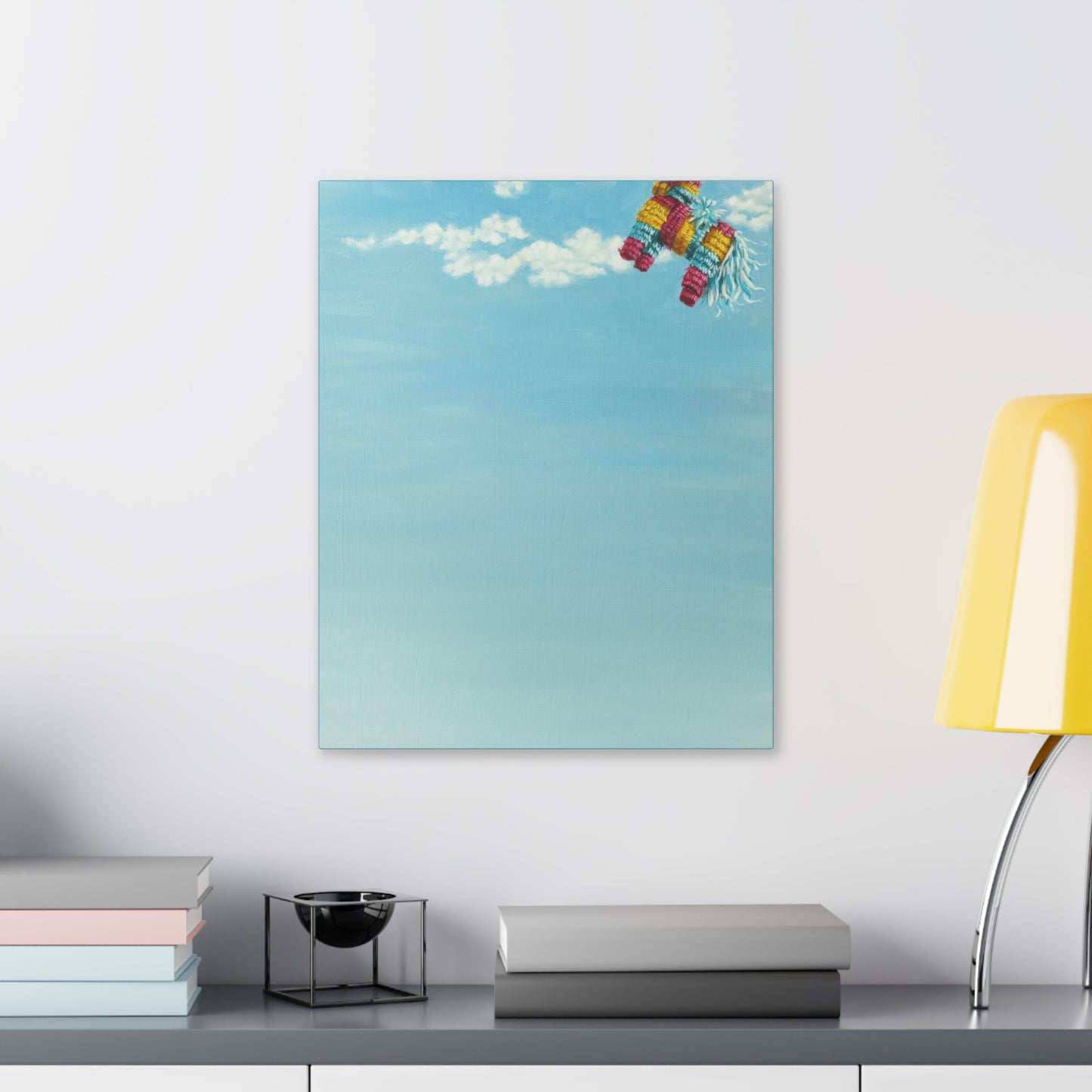 Weightlessness Print on Stretched Canvas