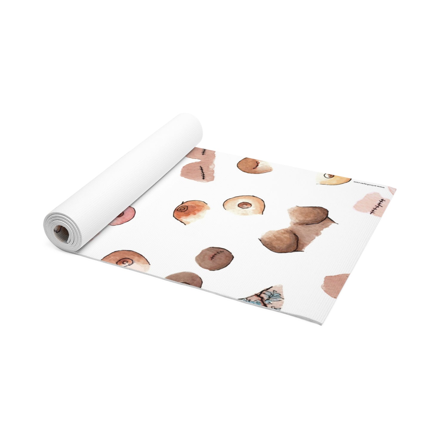 Survivor Print Foam Yoga Mat
