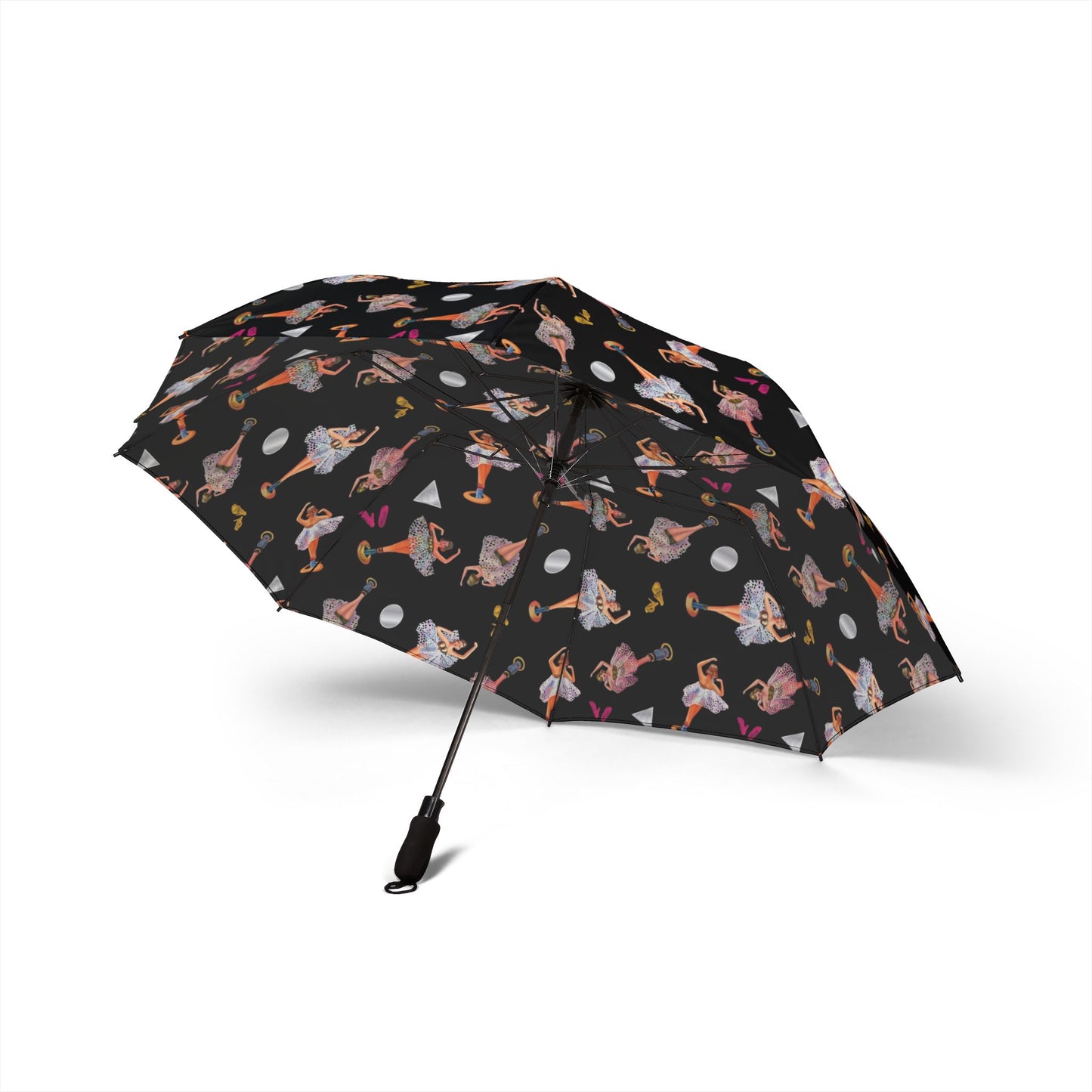 Ballerina Jewelry Box Foldable Umbrella