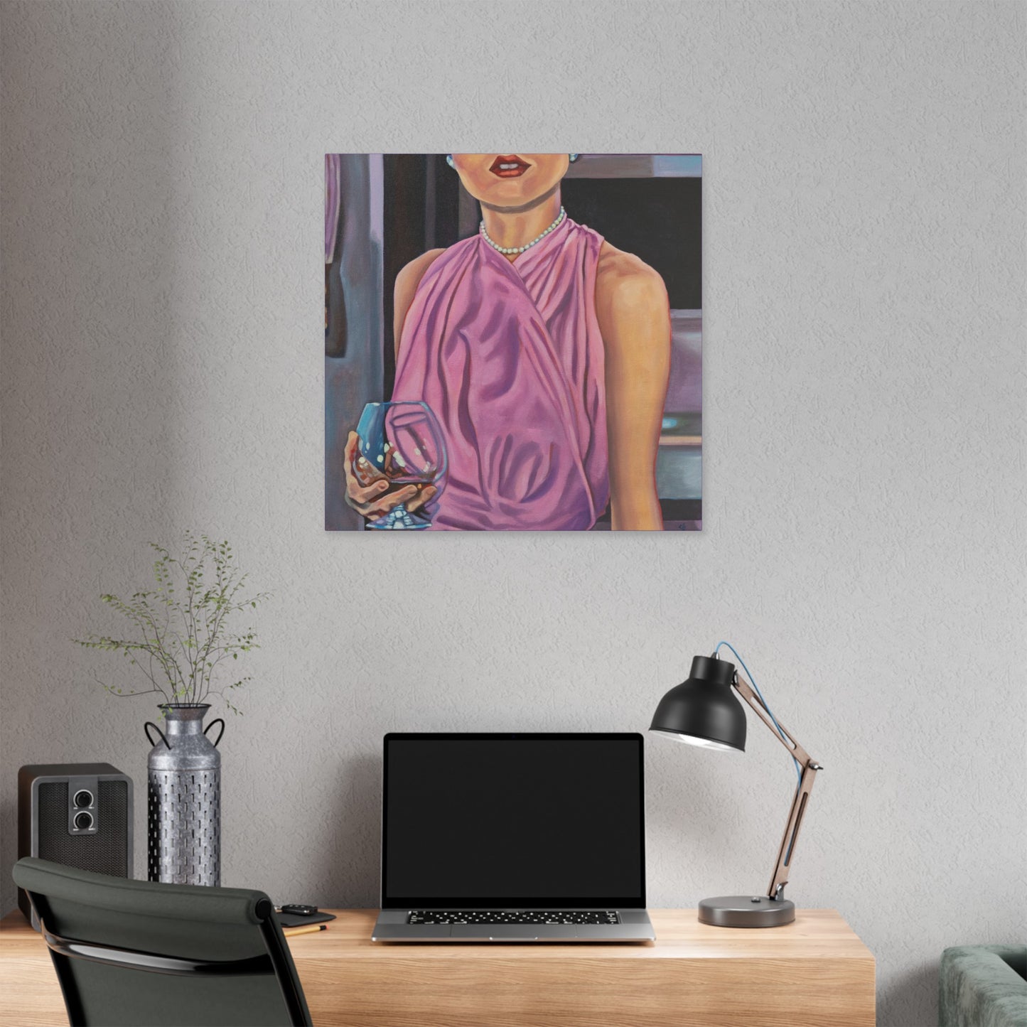 Polished Print on Stretched Canvas