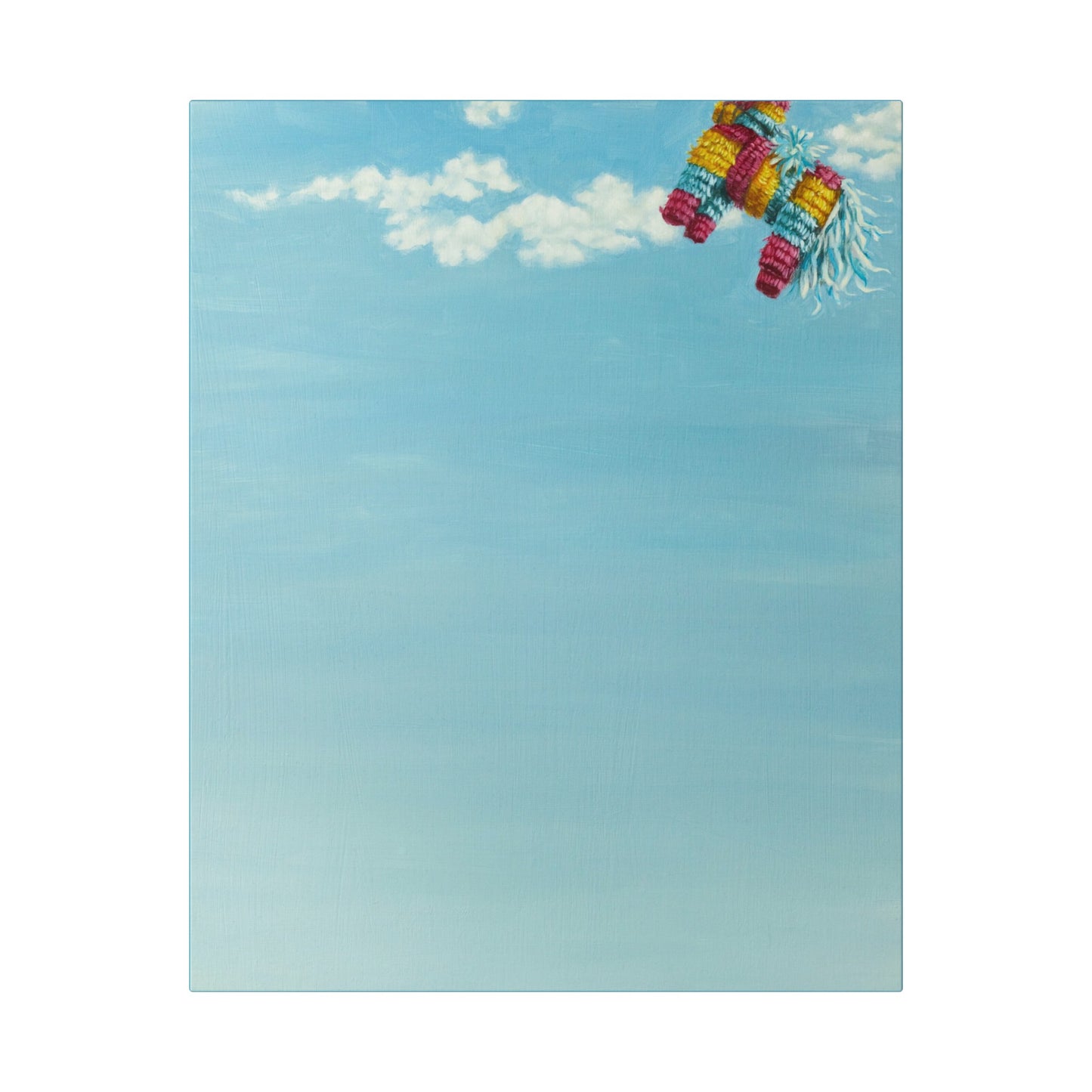 Weightlessness Print on Stretched Canvas