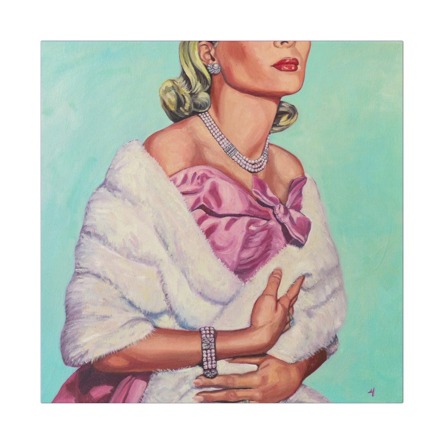 Gracefully Print on Stretched Canvas