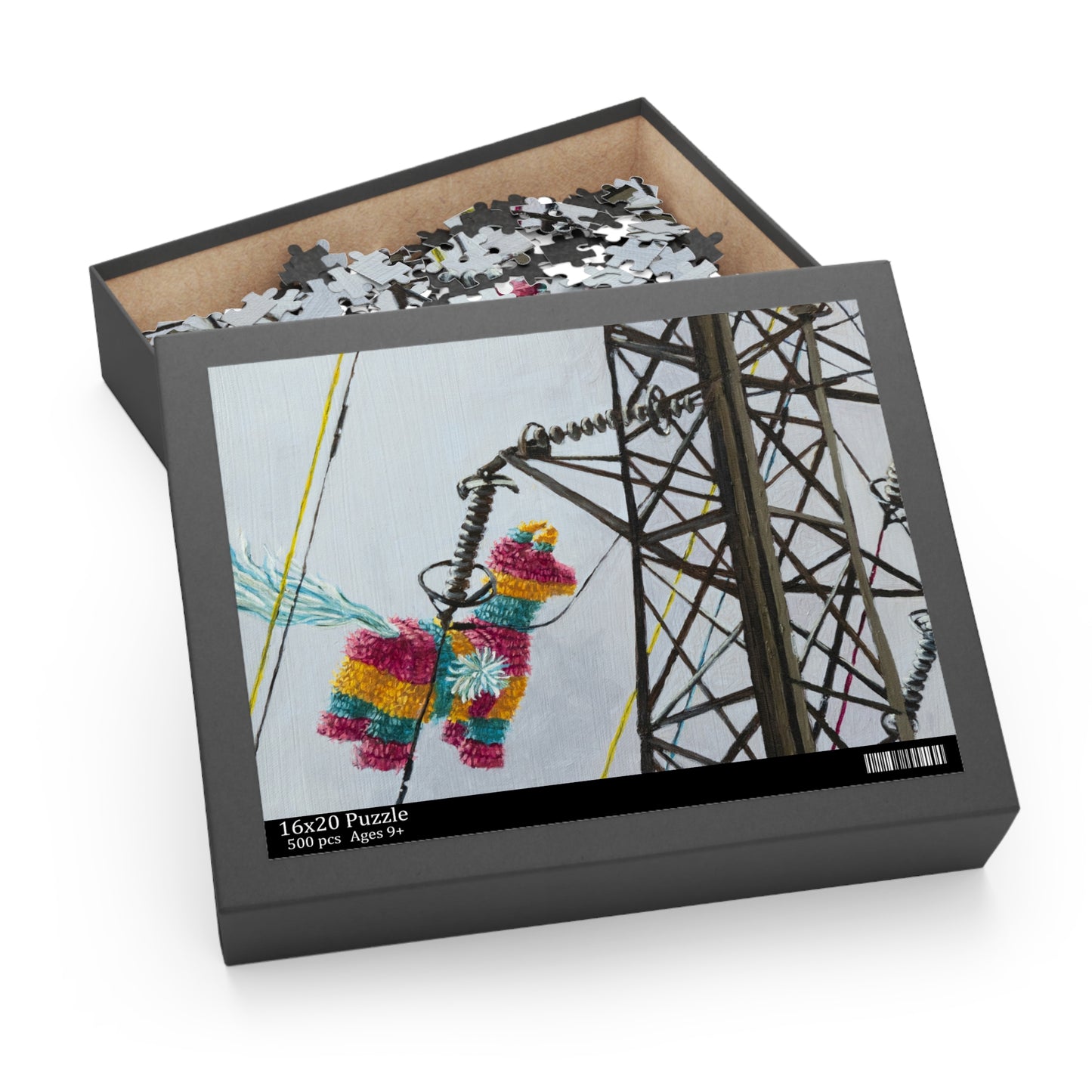 Keeping A Sky Giant At Bay Puzzle (500-Piece)