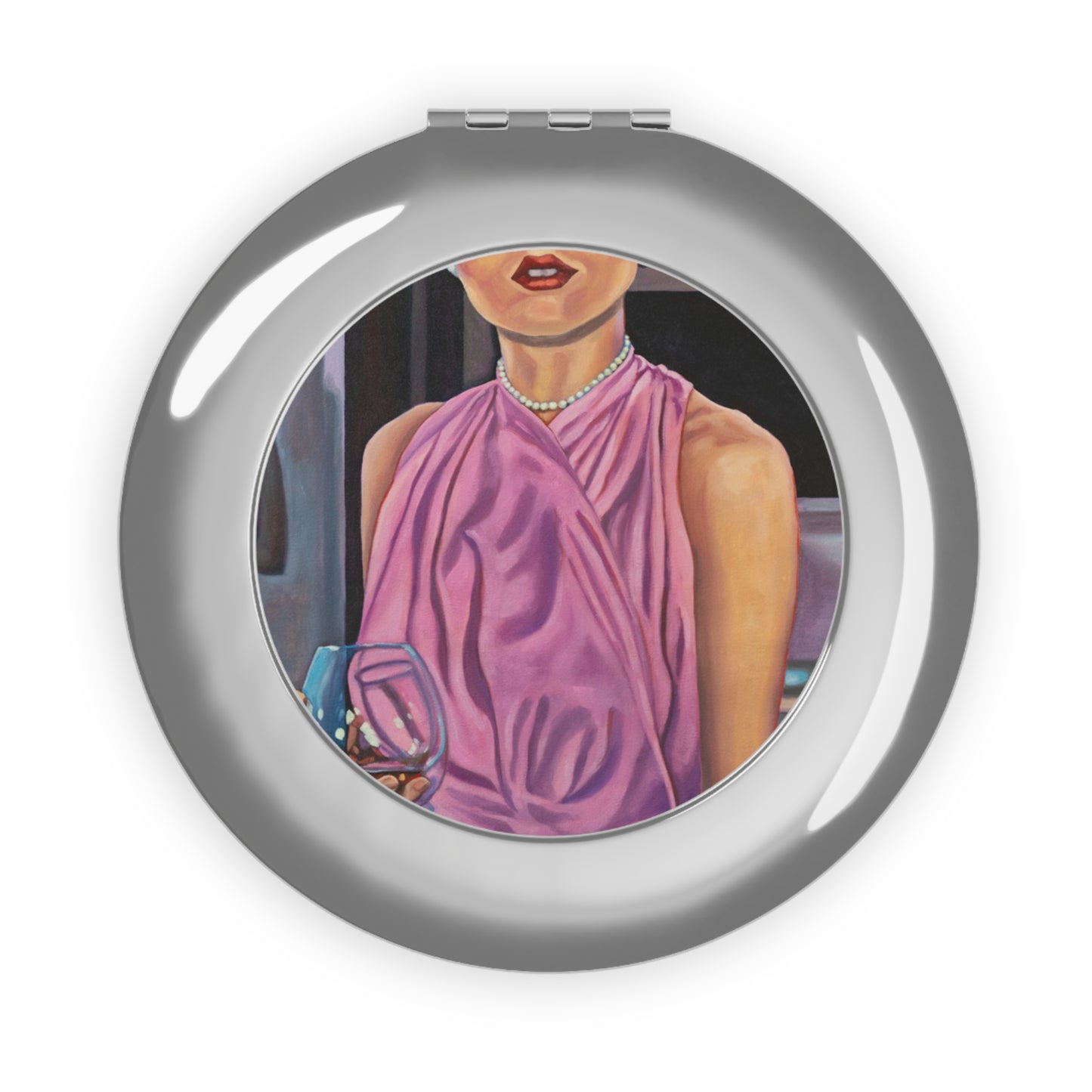 Polished, Compact Travel Mirror