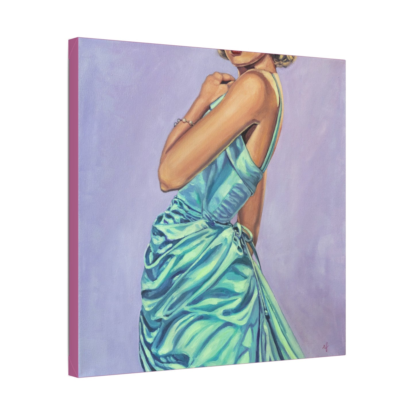 Allure Print on Stretched Canvas