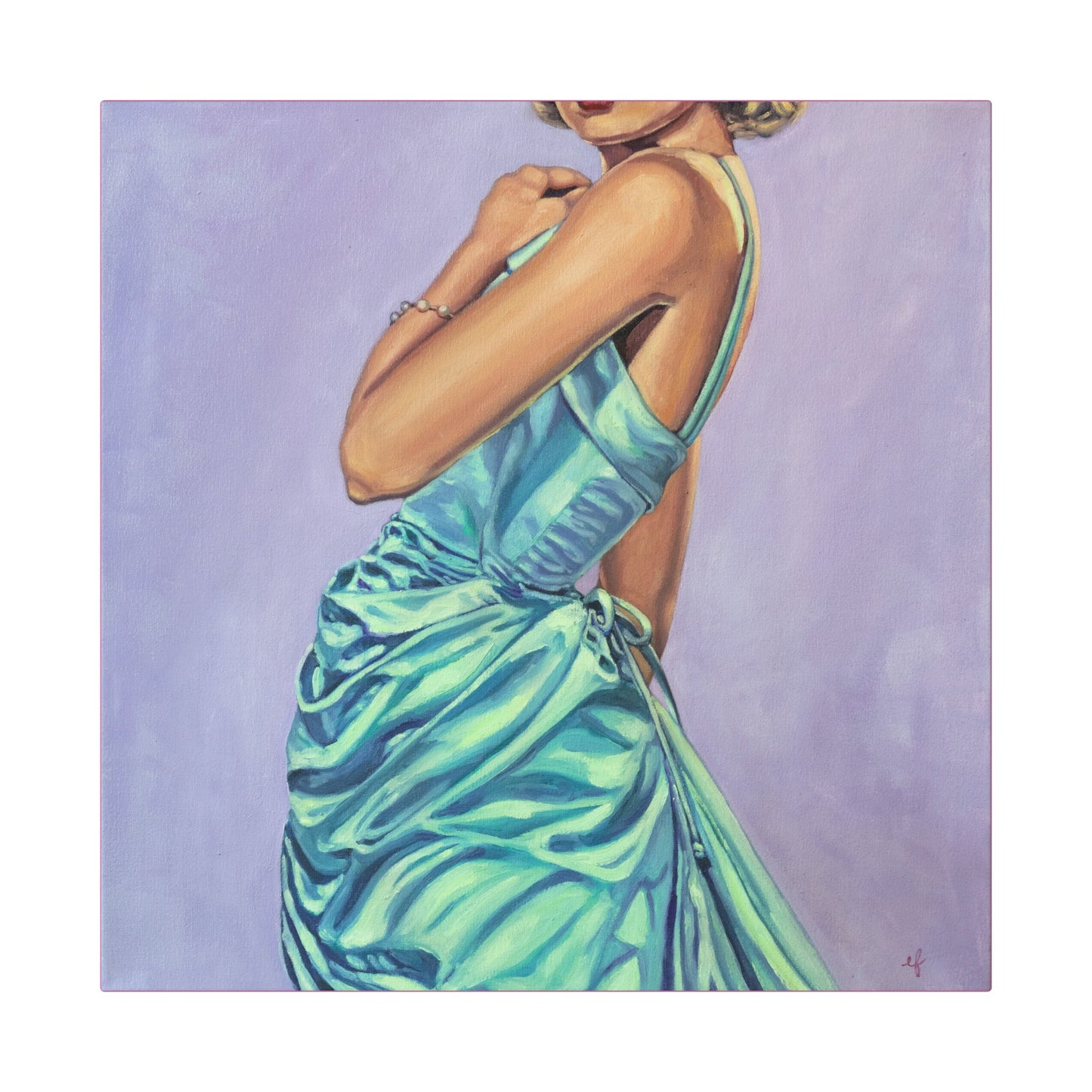 Allure Print on Stretched Canvas