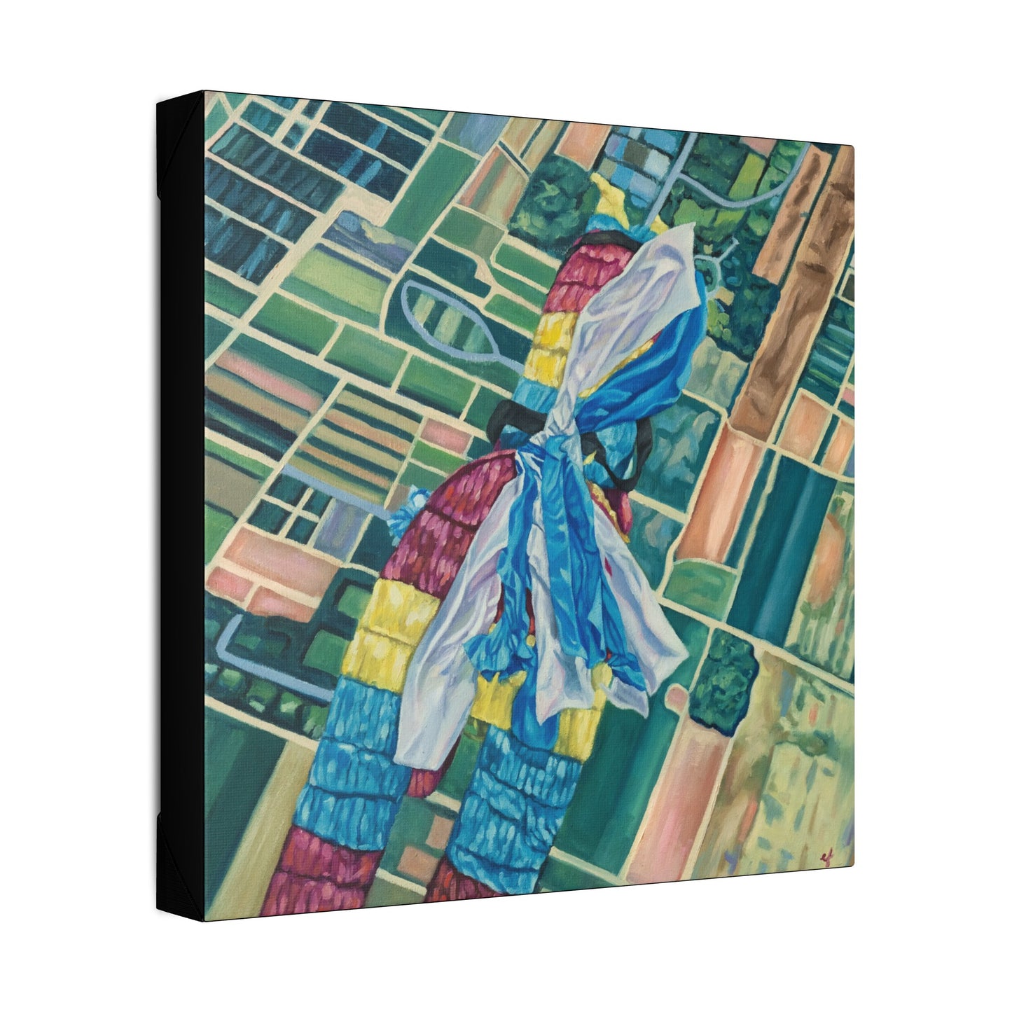 Lushly Print on Stretched Canvas