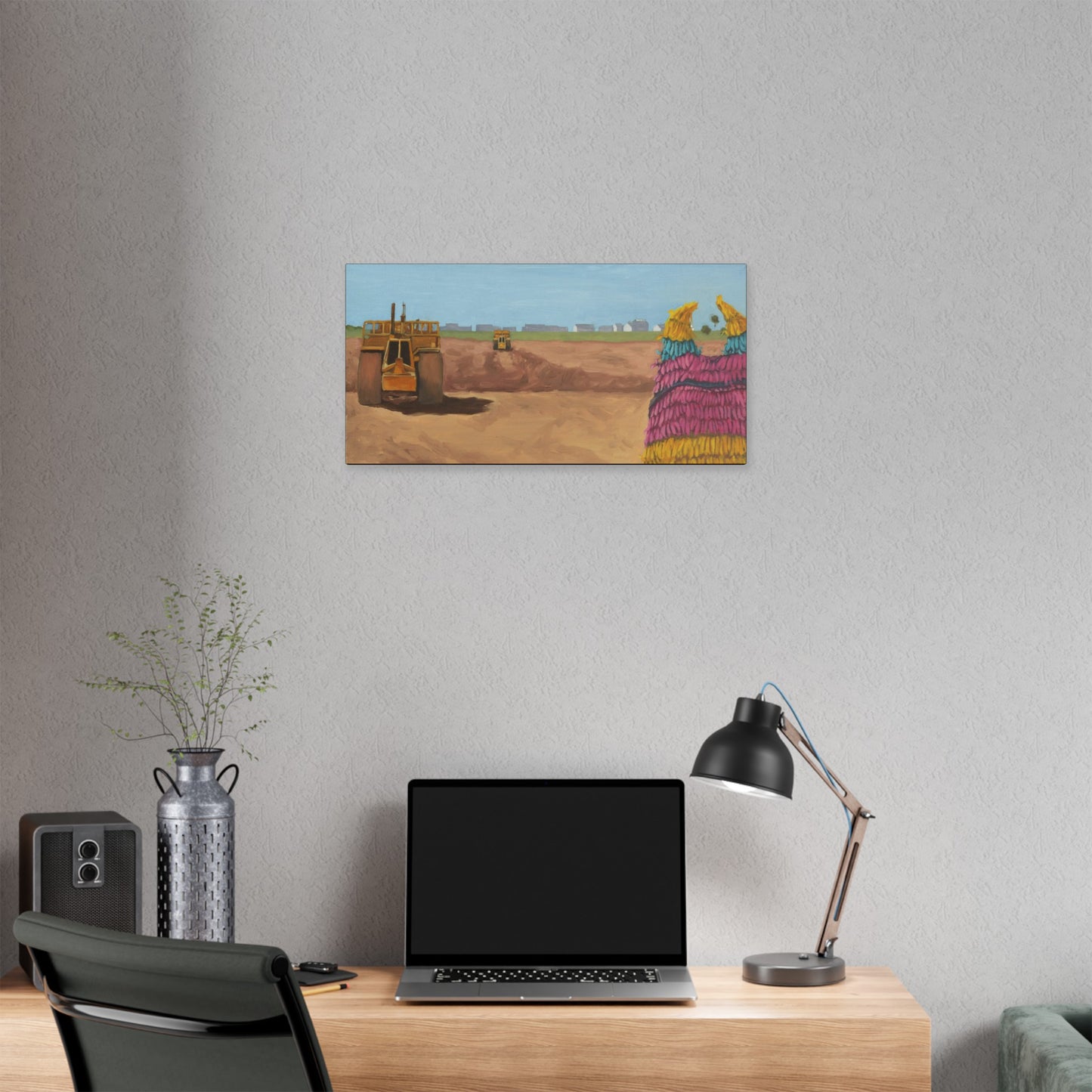 Harvest Time Print on Stretched Canvas