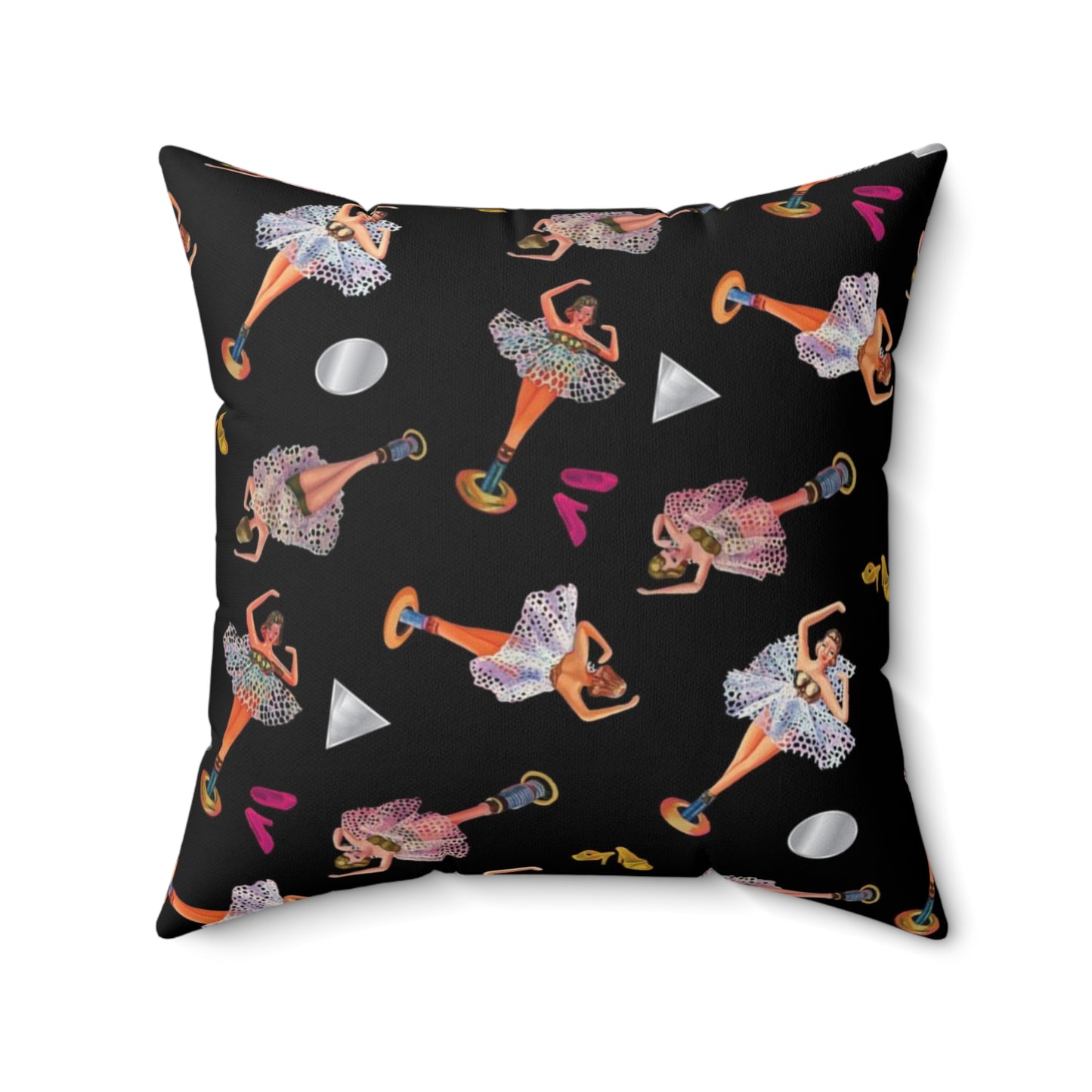 Ballerina Jewelry Box Pillow 20"x20"