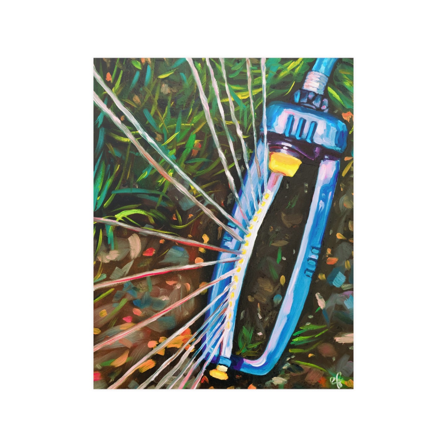 New Growth 1, Satin Poster, 11" x 14"
