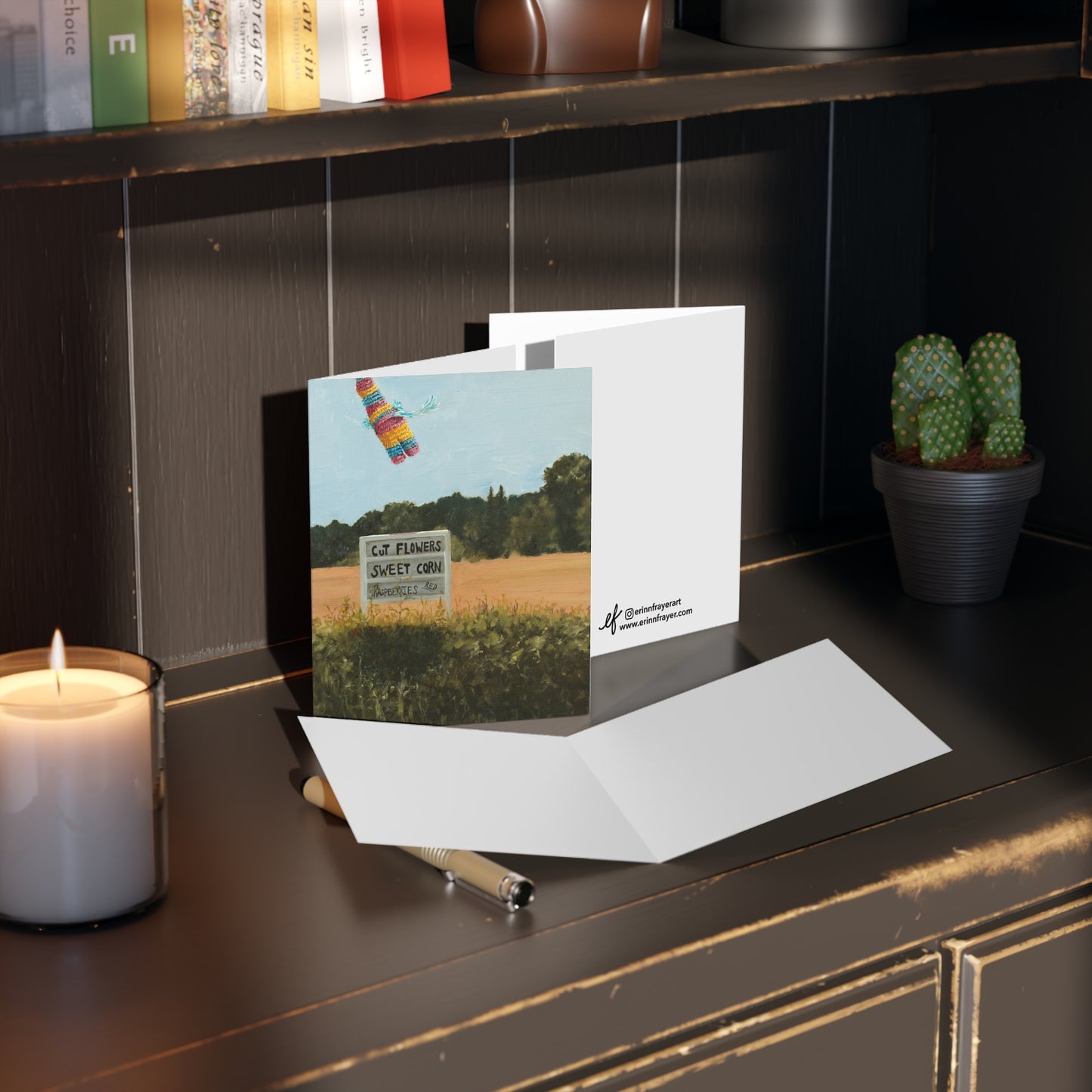 Farmstand, Greeting cards, 4.25" x 5.5" (8 cards)