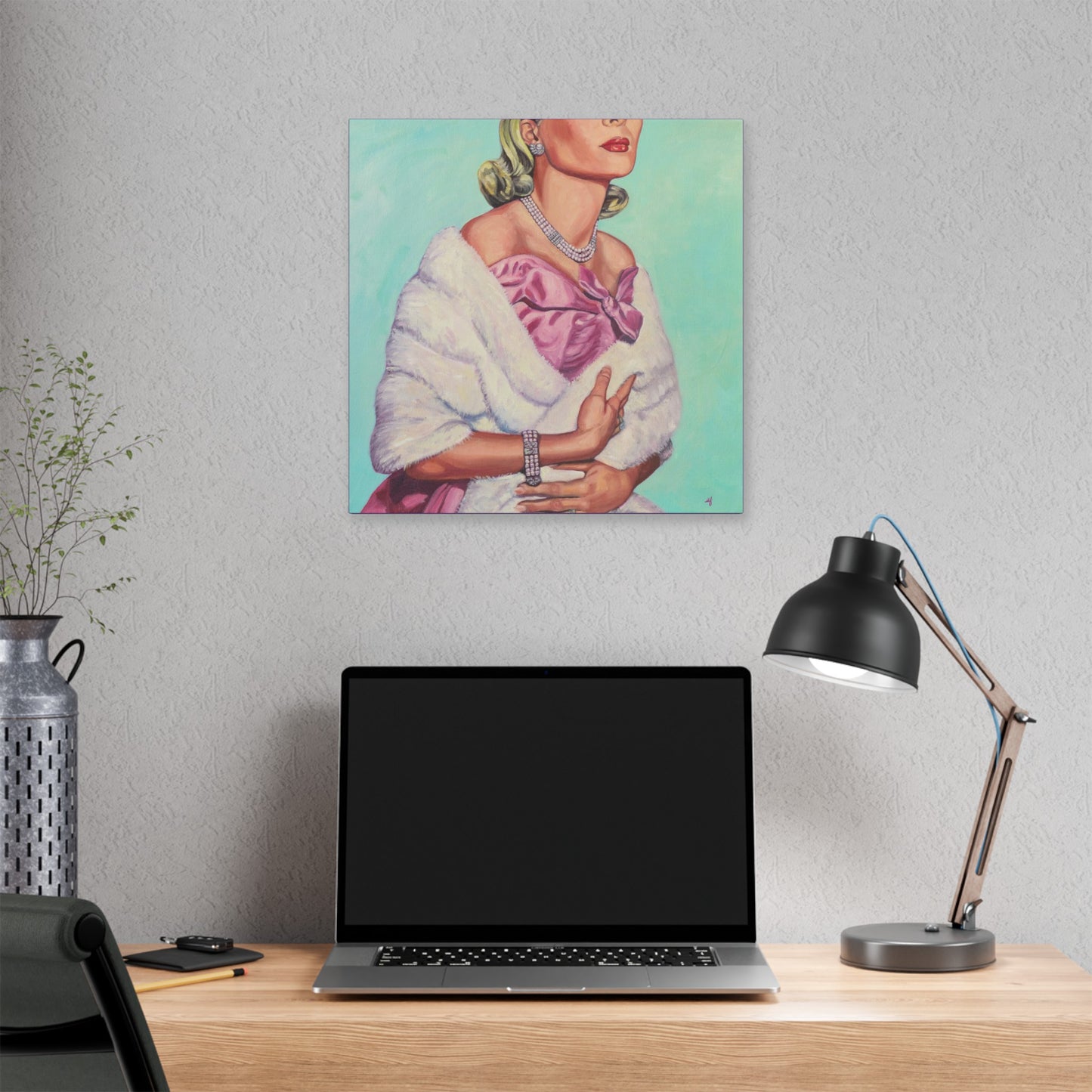 Gracefully Print on Stretched Canvas
