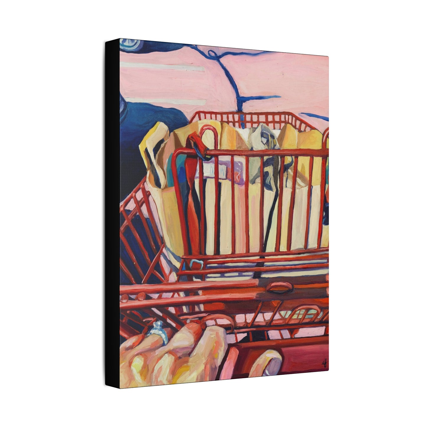 Choices Print on Stretched Canvas