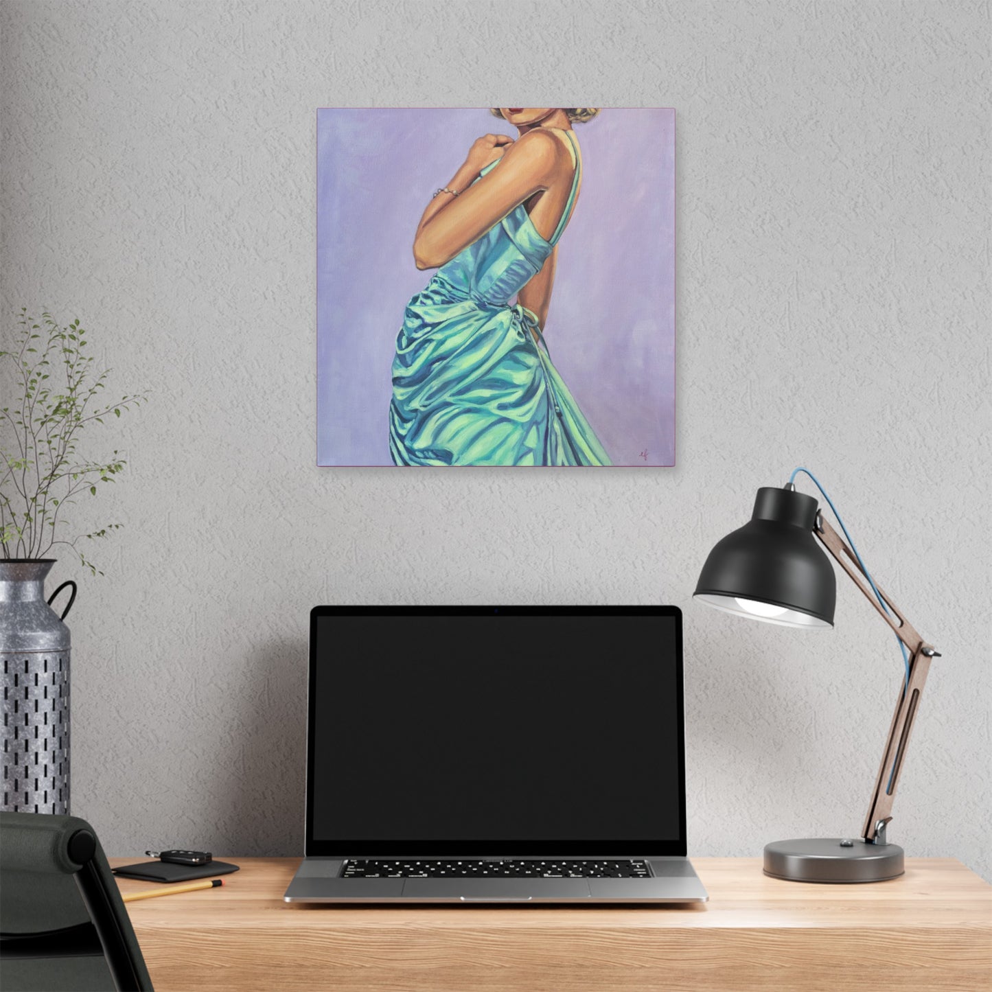 Allure Print on Stretched Canvas
