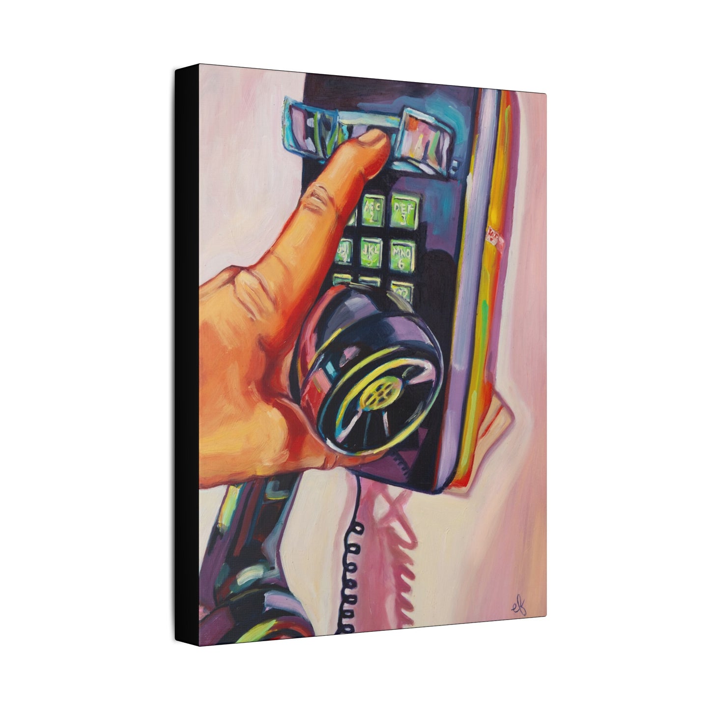 Connect Print on Stretched Canvas