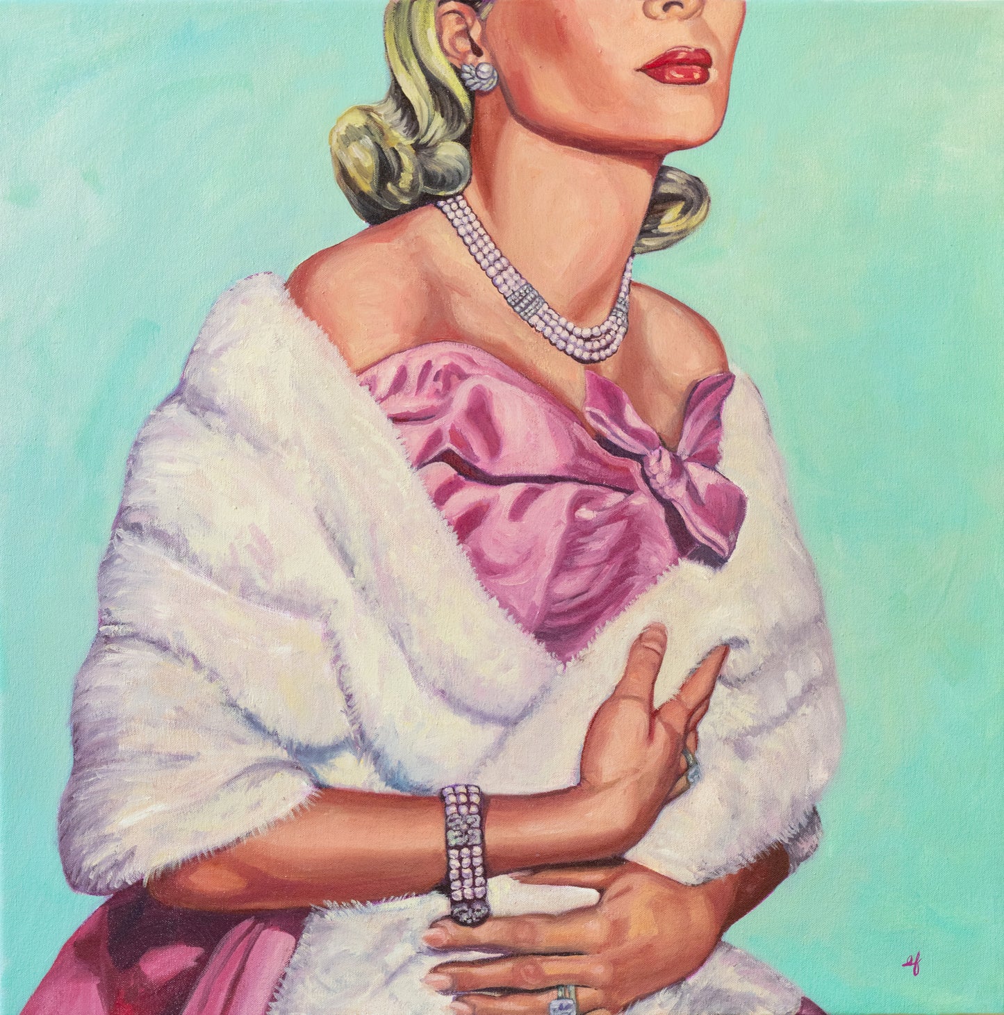 Gracefully, Original Oil Painting