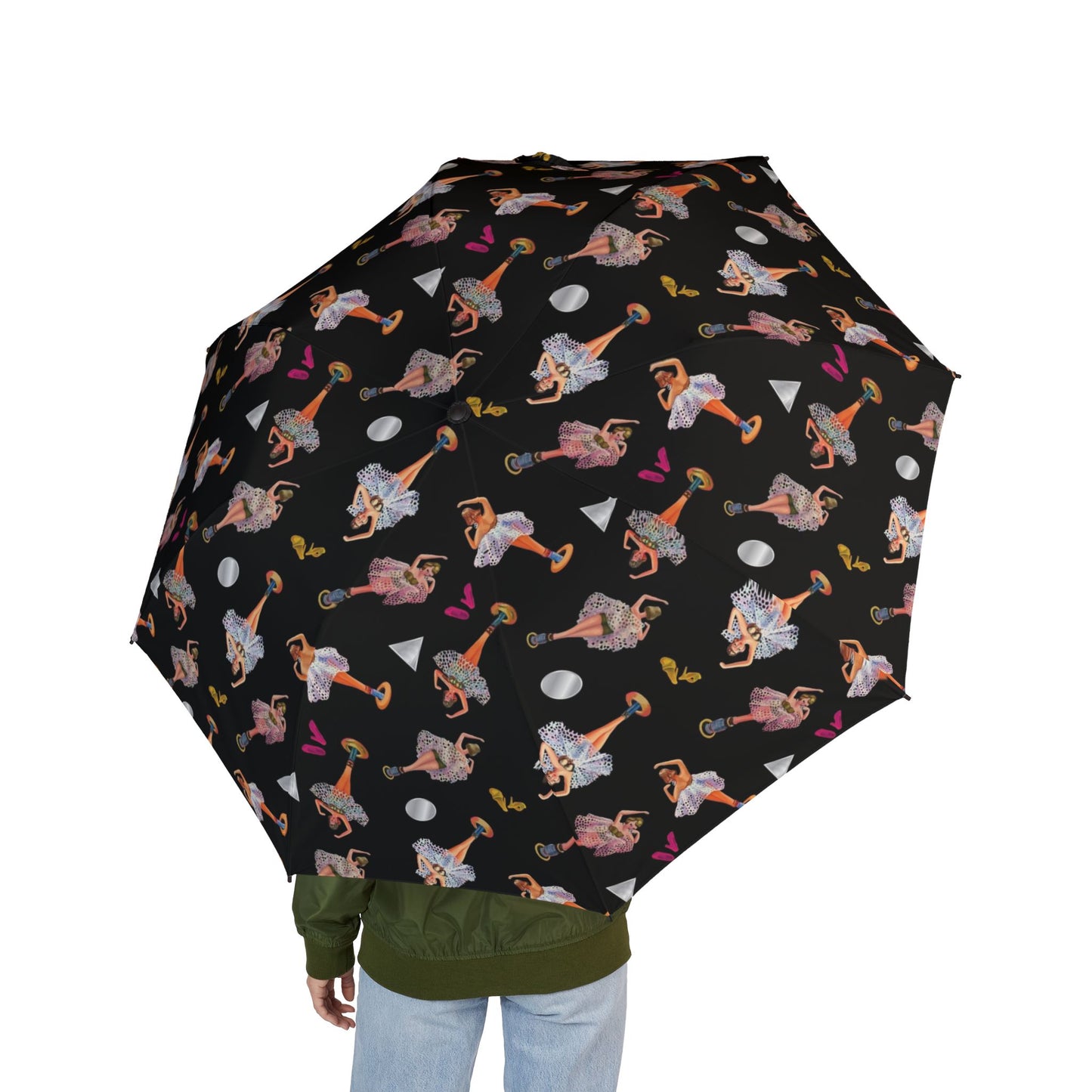 Ballerina Jewelry Box Foldable Umbrella