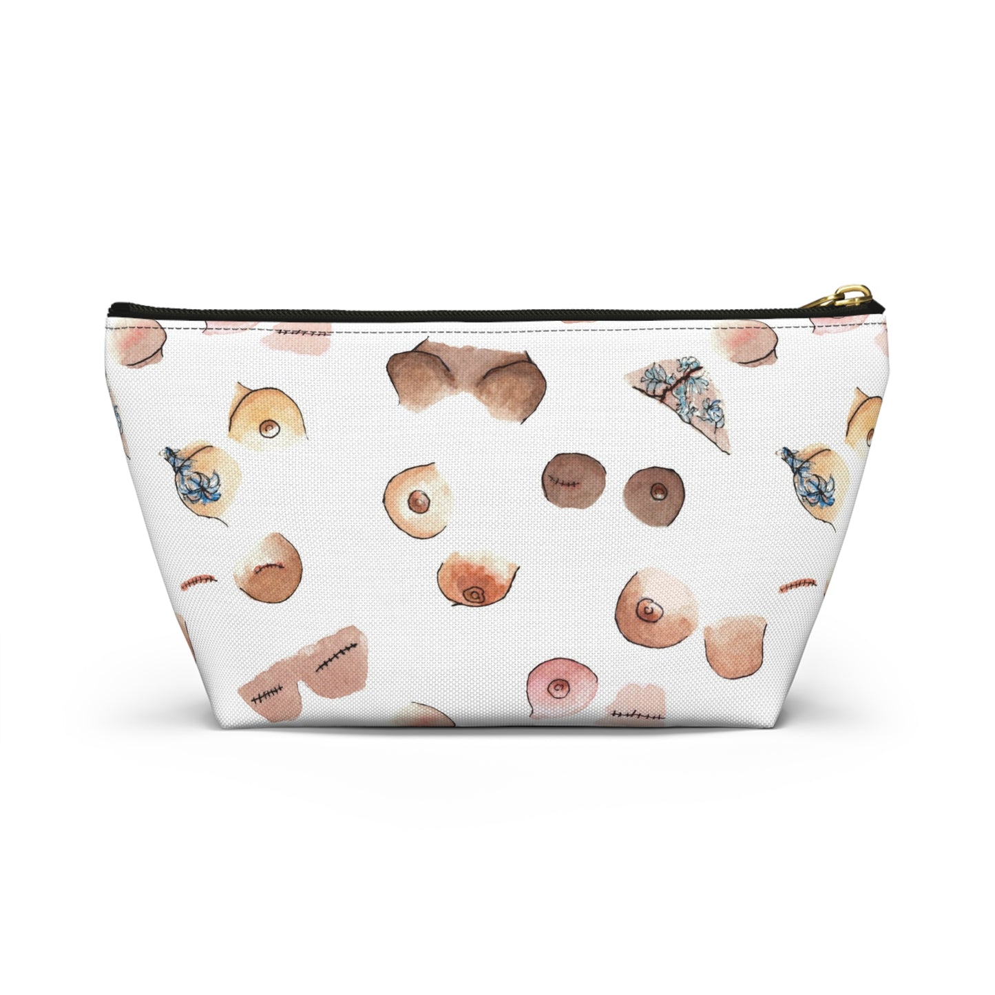 Survivor Print Small Accessory Pouch with T-bottom