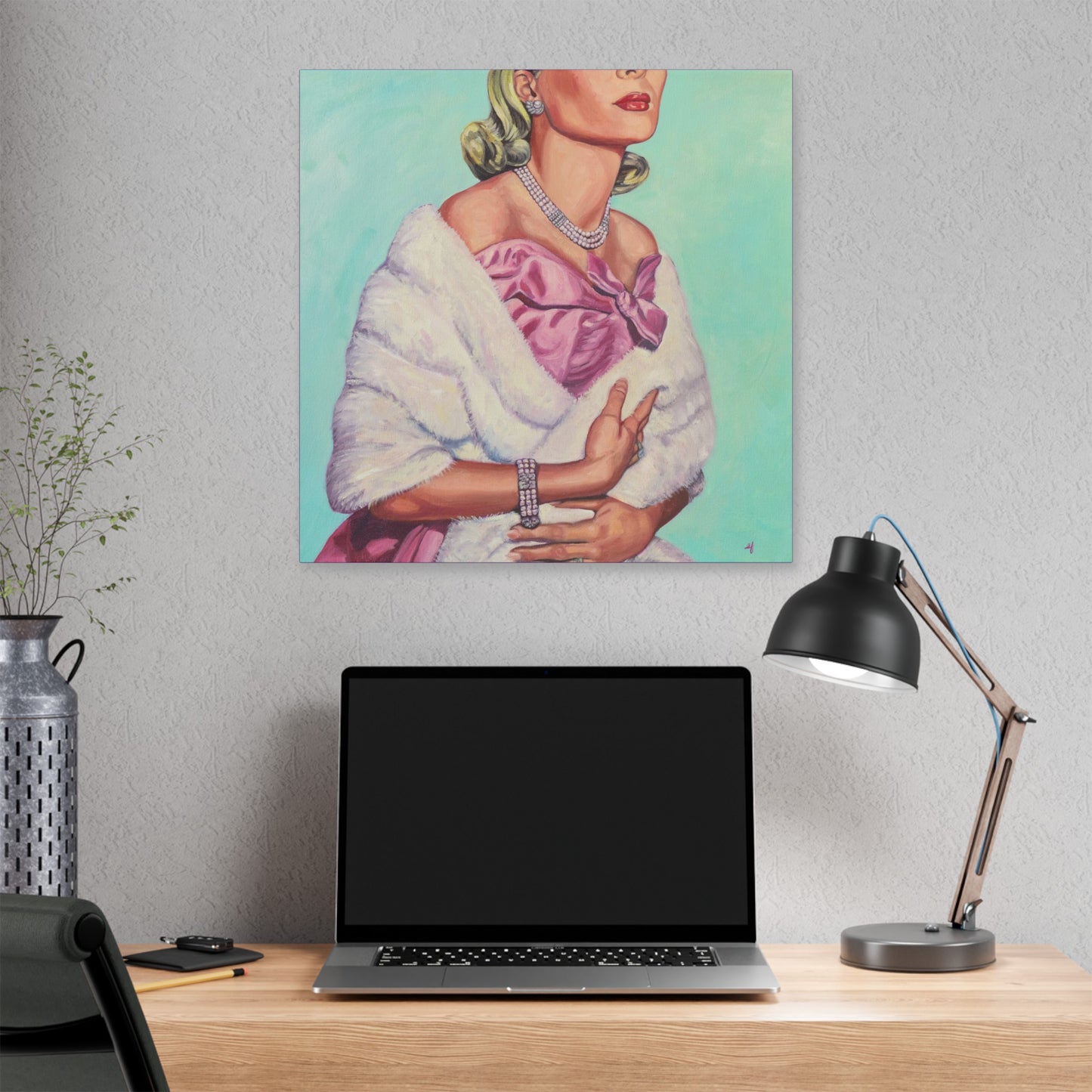 Gracefully Print on Stretched Canvas