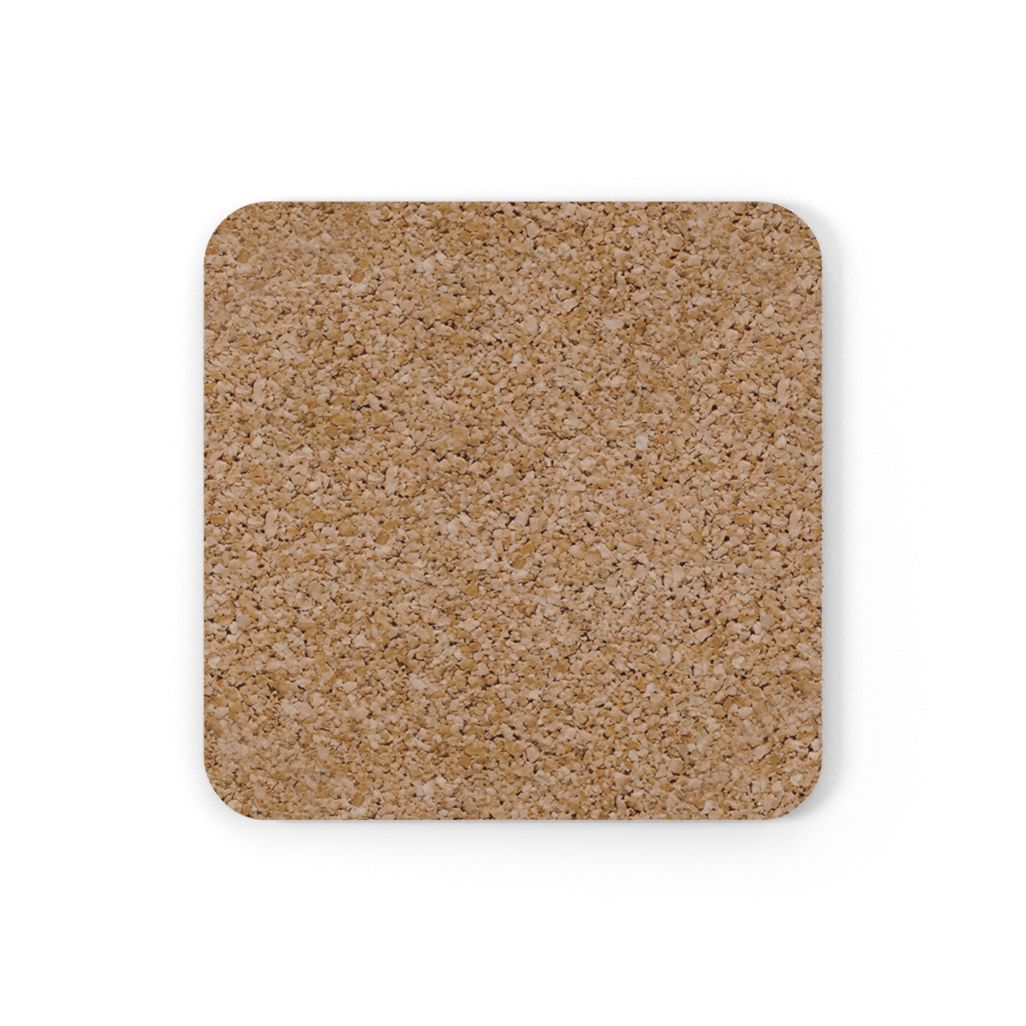 Survivor Print Cork Back Coaster, Pink